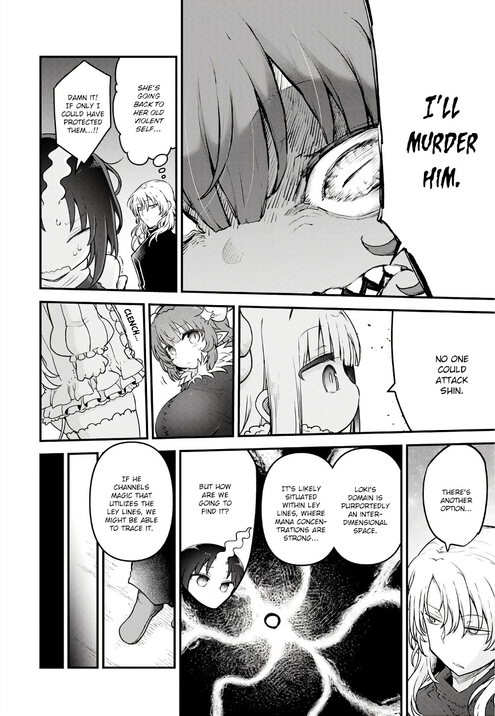 Kobayashi-san Chi no Maid Dragon Chapter 143 page 2 - Chapter 143: Tohru and The Ceremony of Power II