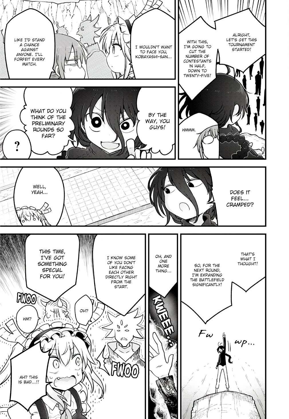 Kobayashi-san Chi no Maid Dragon Chapter 143 page 5 - Chapter 143: Tohru and The Ceremony of Power II