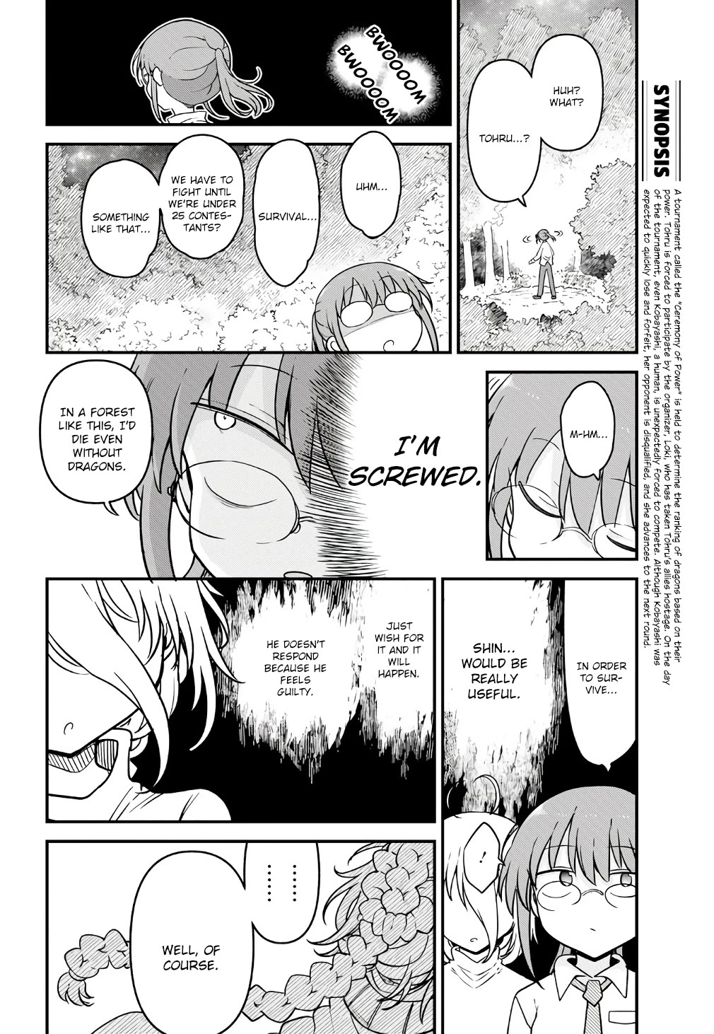Kobayashi-san Chi no Maid Dragon Chapter 143 page 7 - Chapter 143: Tohru and The Ceremony of Power II