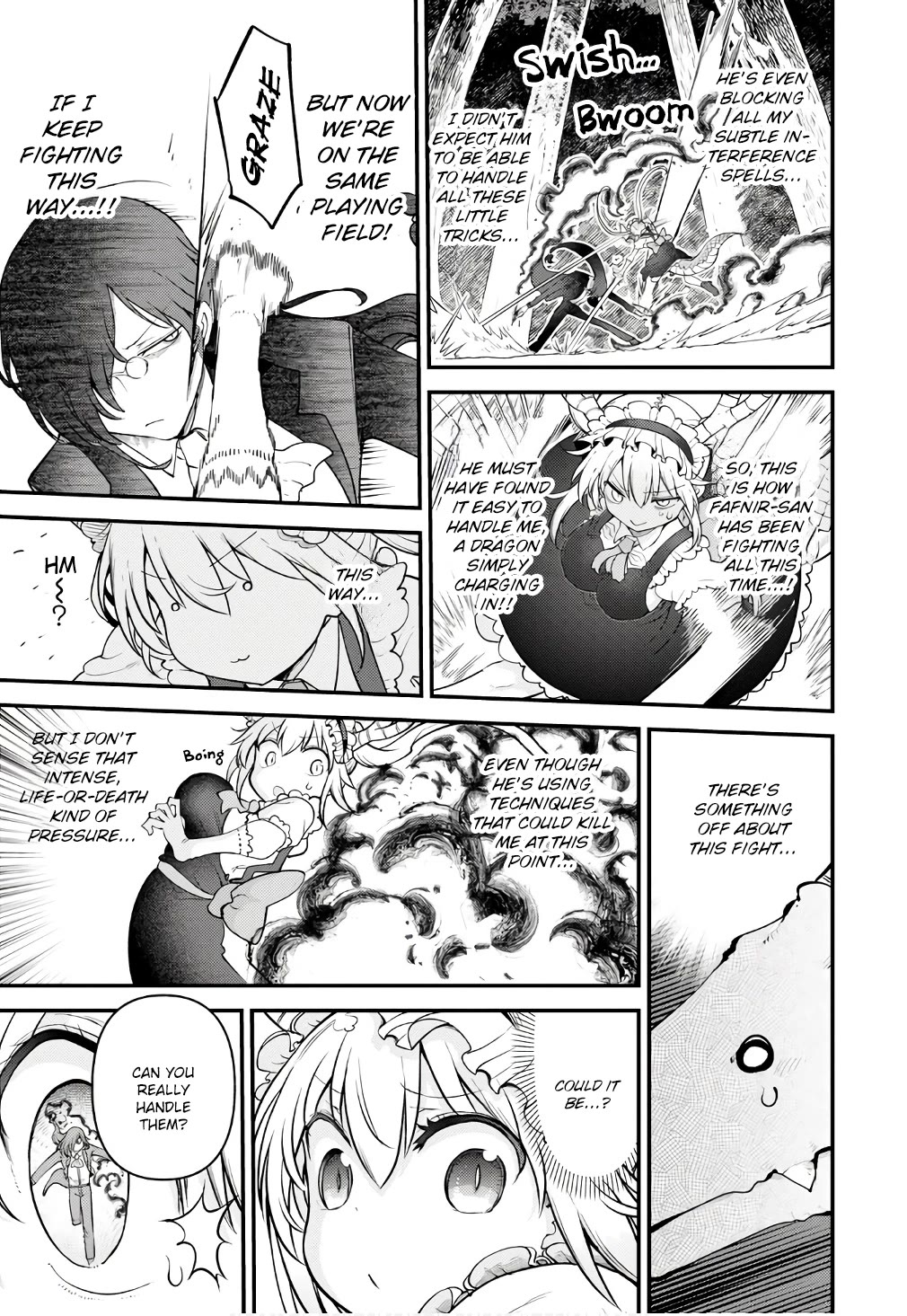 Kobayashi-san Chi no Maid Dragon Chapter 144 page 11 - Chapter 144: Tohru and Fafnir