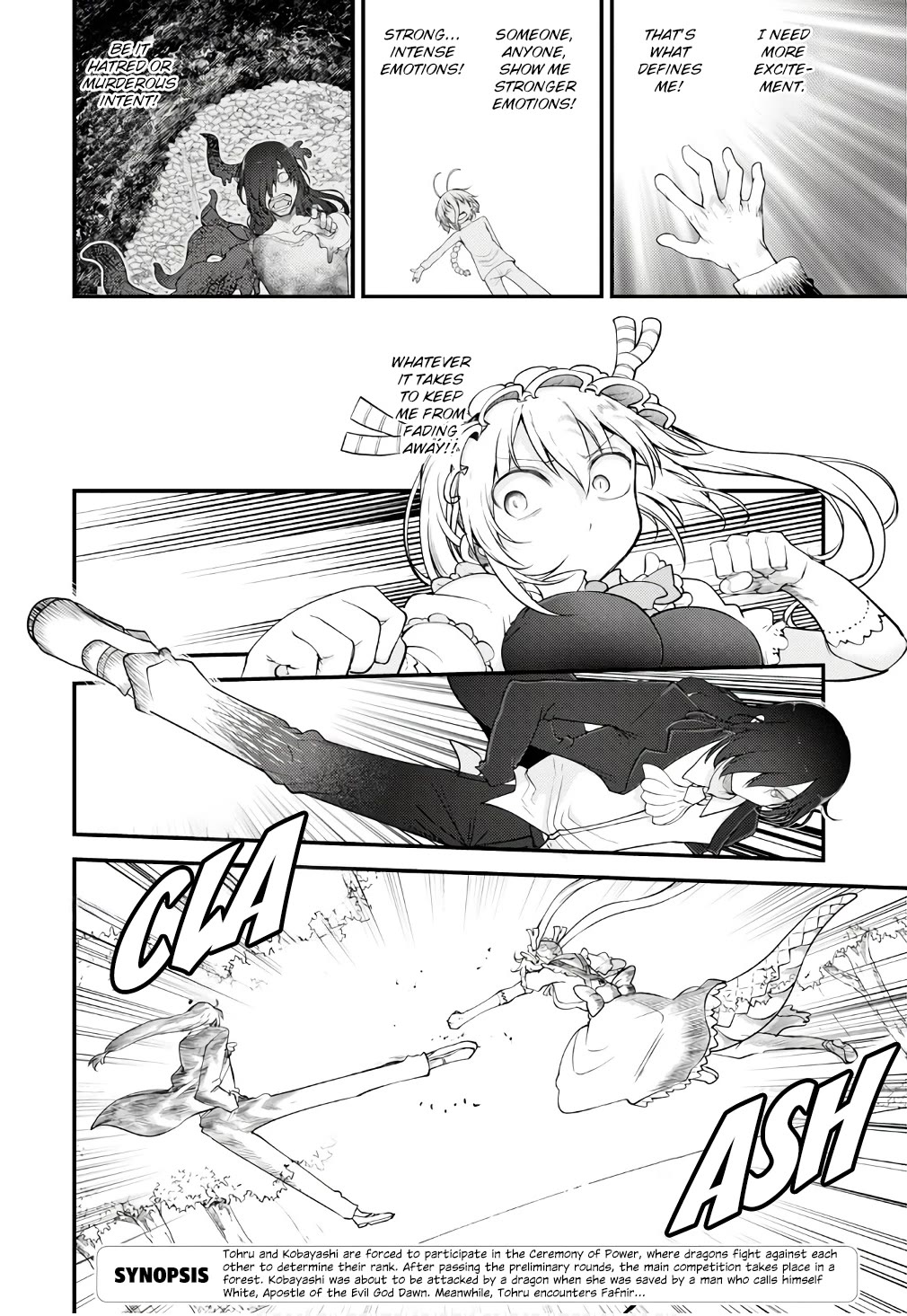 Kobayashi-san Chi no Maid Dragon Chapter 144 page 2 - Chapter 144: Tohru and Fafnir