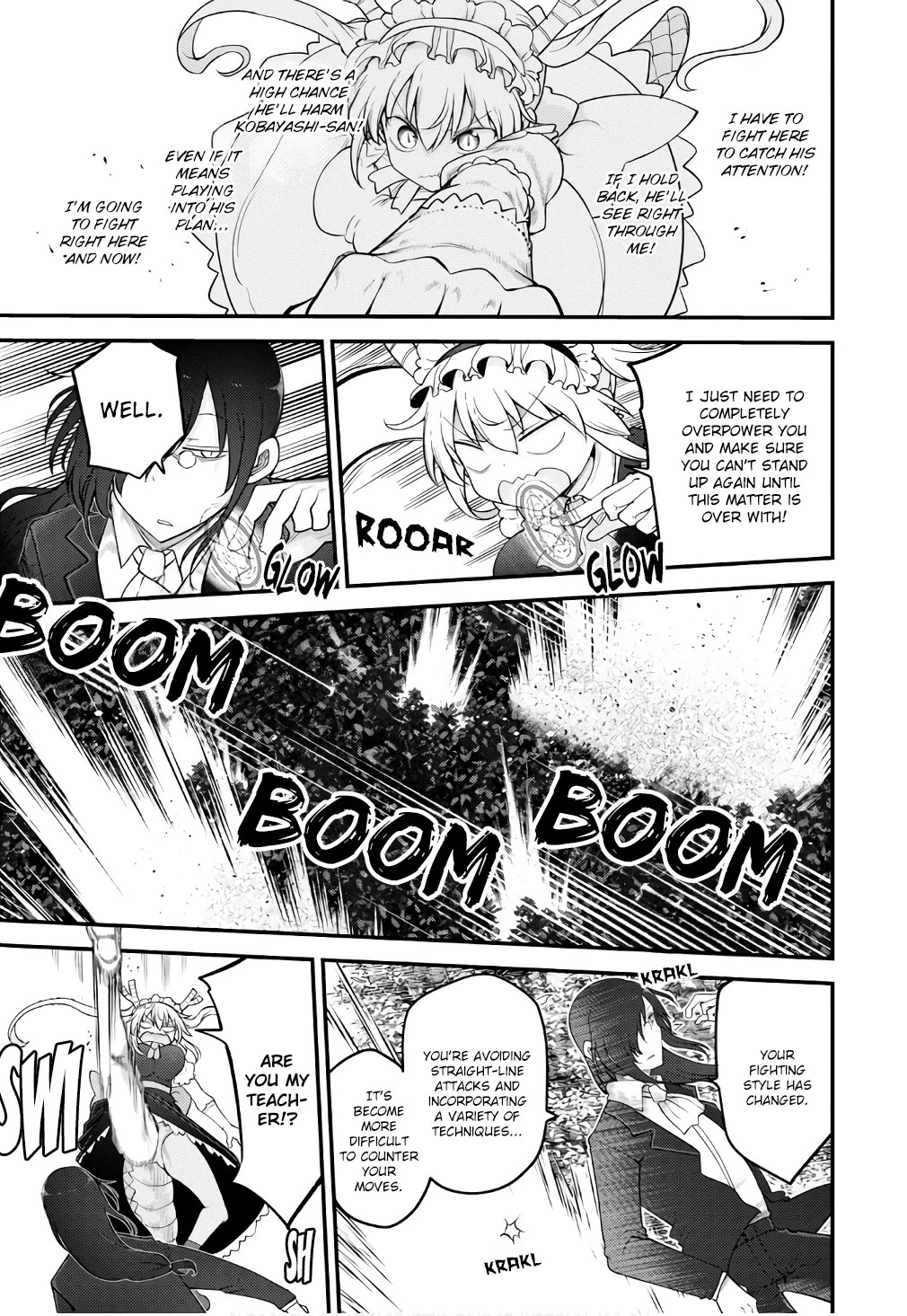 Kobayashi-san Chi no Maid Dragon Chapter 144 page 3 - Chapter 144: Tohru and Fafnir