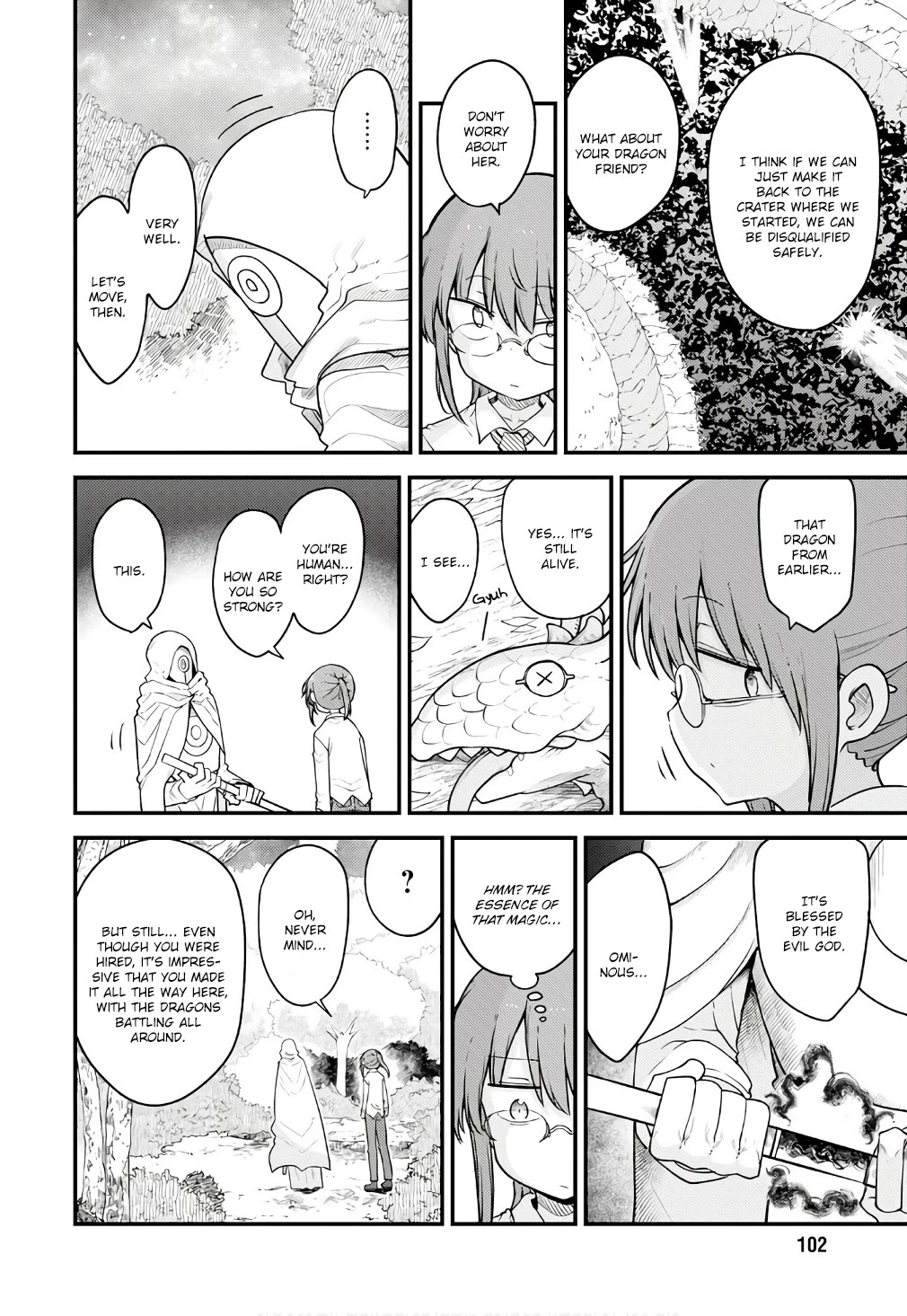 Kobayashi-san Chi no Maid Dragon Chapter 144 page 8 - Chapter 144: Tohru and Fafnir