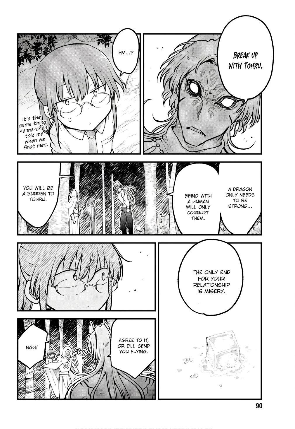 Kobayashi-san Chi no Maid Dragon Chapter 145 page 12 - Chapter 145: Kobayashi and Rindo