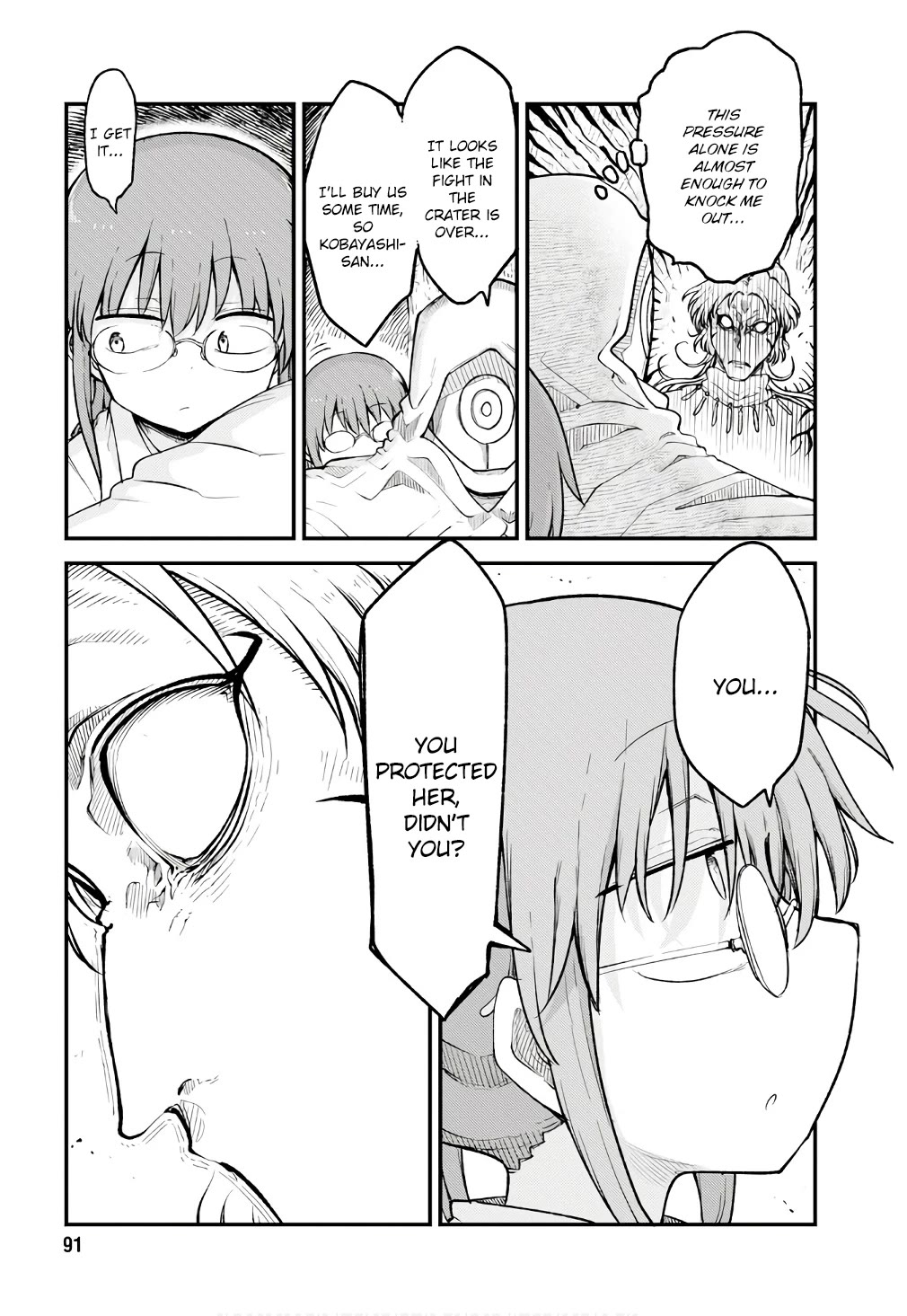 Kobayashi-san Chi no Maid Dragon Chapter 145 page 13 - Chapter 145: Kobayashi and Rindo