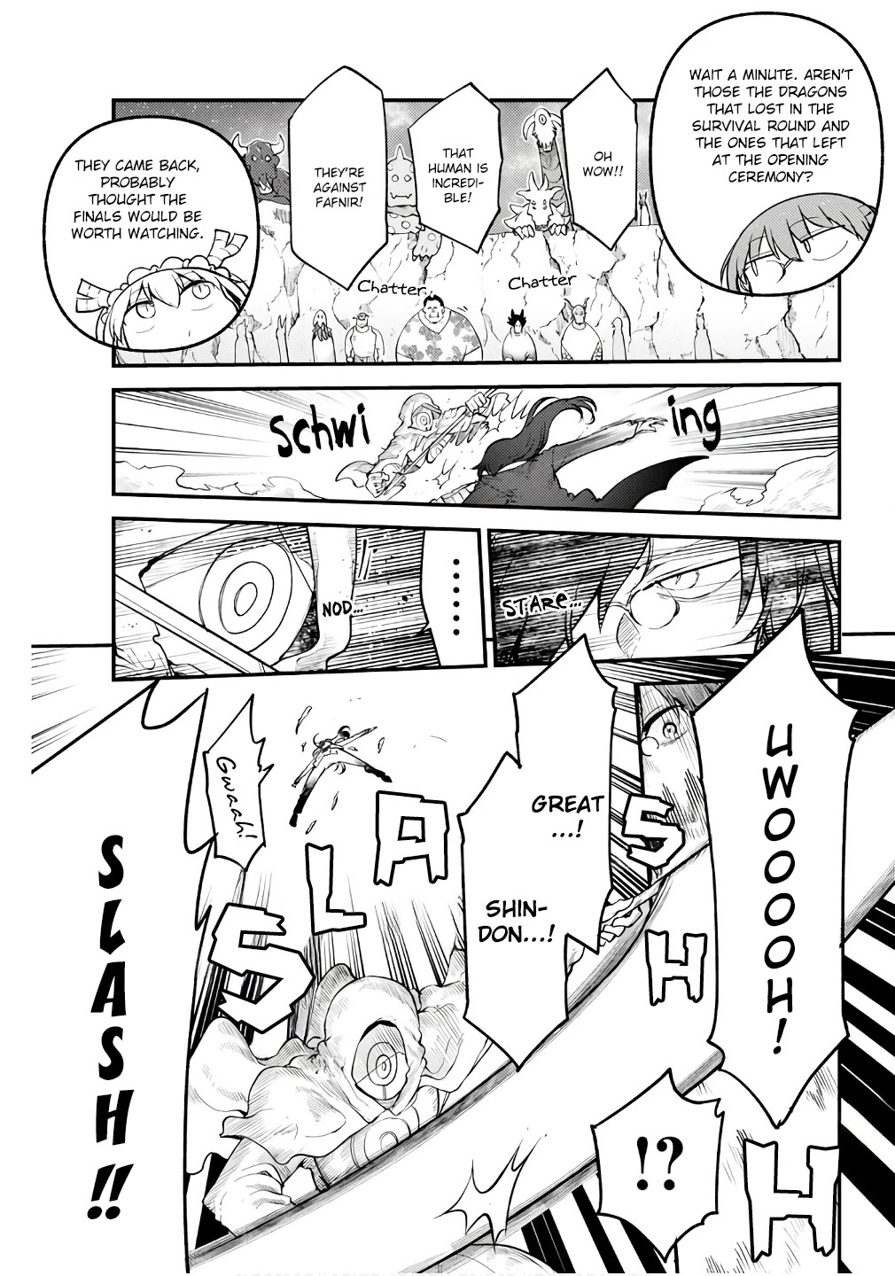 Kobayashi-san Chi no Maid Dragon Chapter 146 page 13 - Chapter 146: Kobayashi and Shin