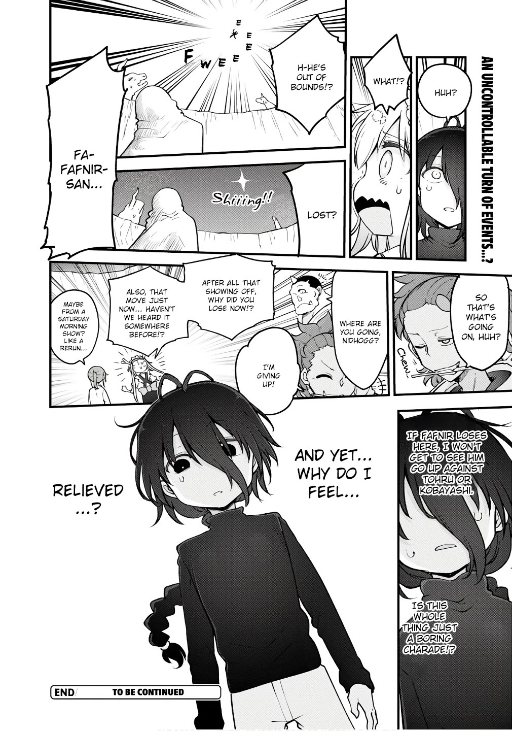 Kobayashi-san Chi no Maid Dragon Chapter 146 page 14 - Chapter 146: Kobayashi and Shin