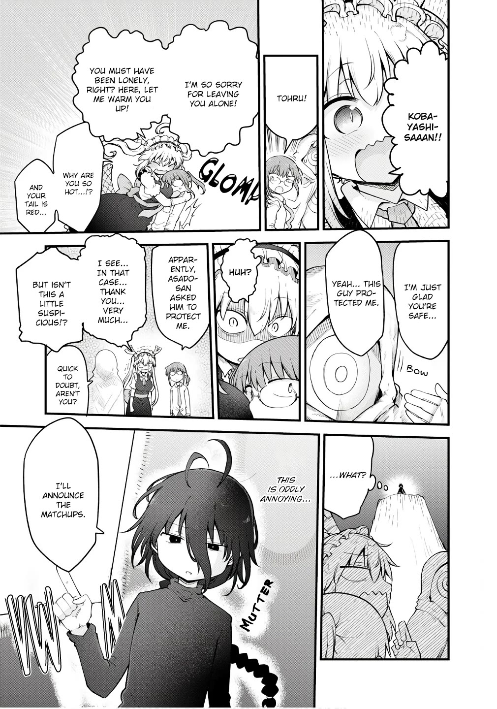 Kobayashi-san Chi no Maid Dragon Chapter 146 page 3 - Chapter 146: Kobayashi and Shin