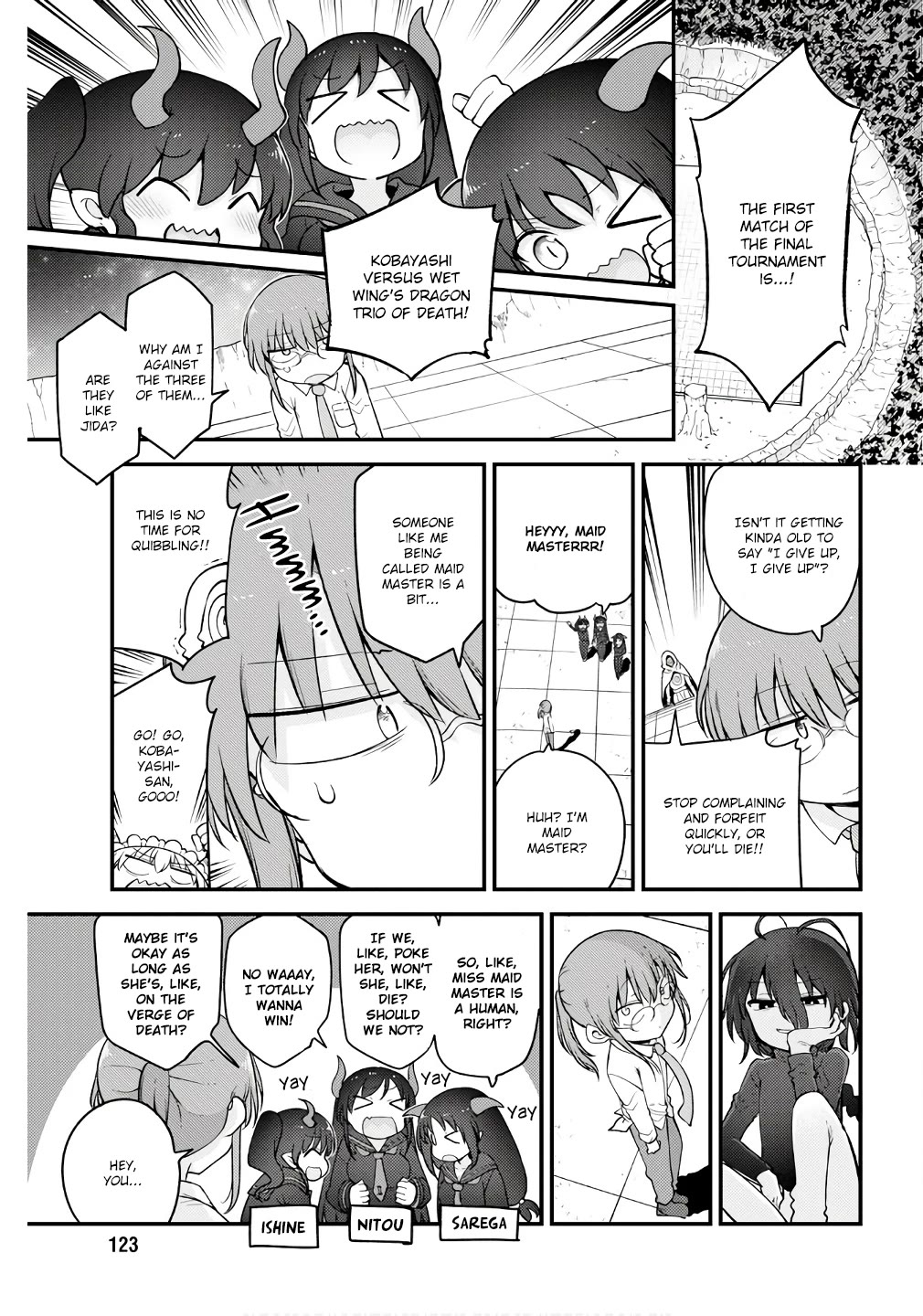 Kobayashi-san Chi no Maid Dragon Chapter 146 page 9 - Chapter 146: Kobayashi and Shin
