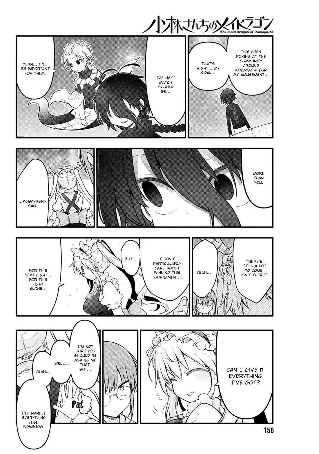 Kobayashi-san Chi no Maid Dragon Chapter 147 page 10 - Chapter 147: Kobayashi and Shin II