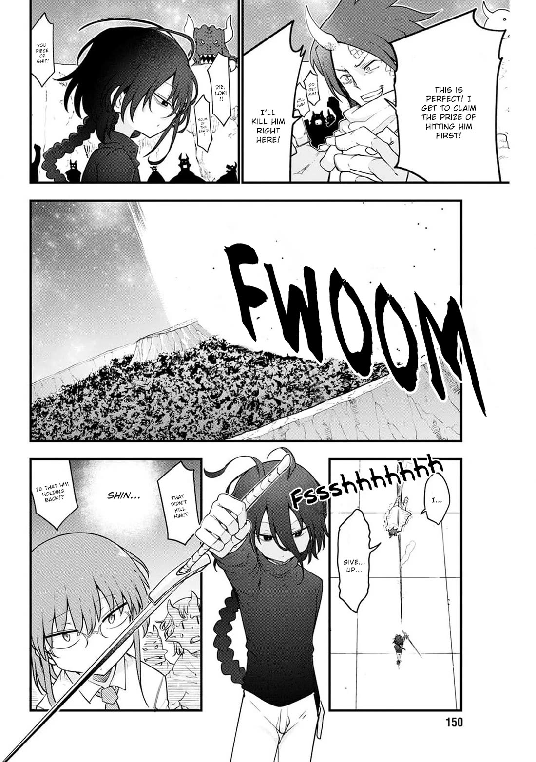 Kobayashi-san Chi no Maid Dragon Chapter 147 page 2 - Chapter 147: Kobayashi and Shin II