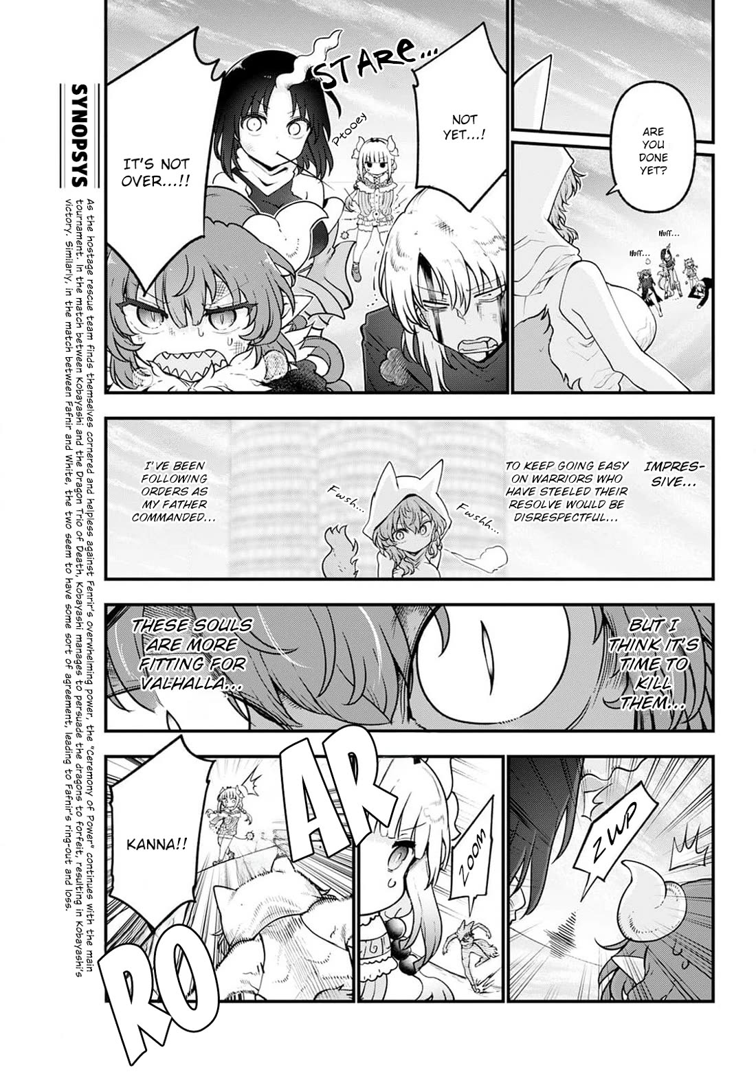 Kobayashi-san Chi no Maid Dragon Chapter 147 page 3 - Chapter 147: Kobayashi and Shin II