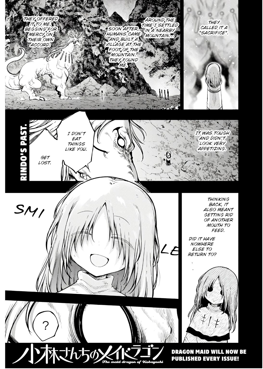 Kobayashi-san Chi no Maid Dragon Chapter 148 page 1 - Chapter 148: Tohru and Rindo
