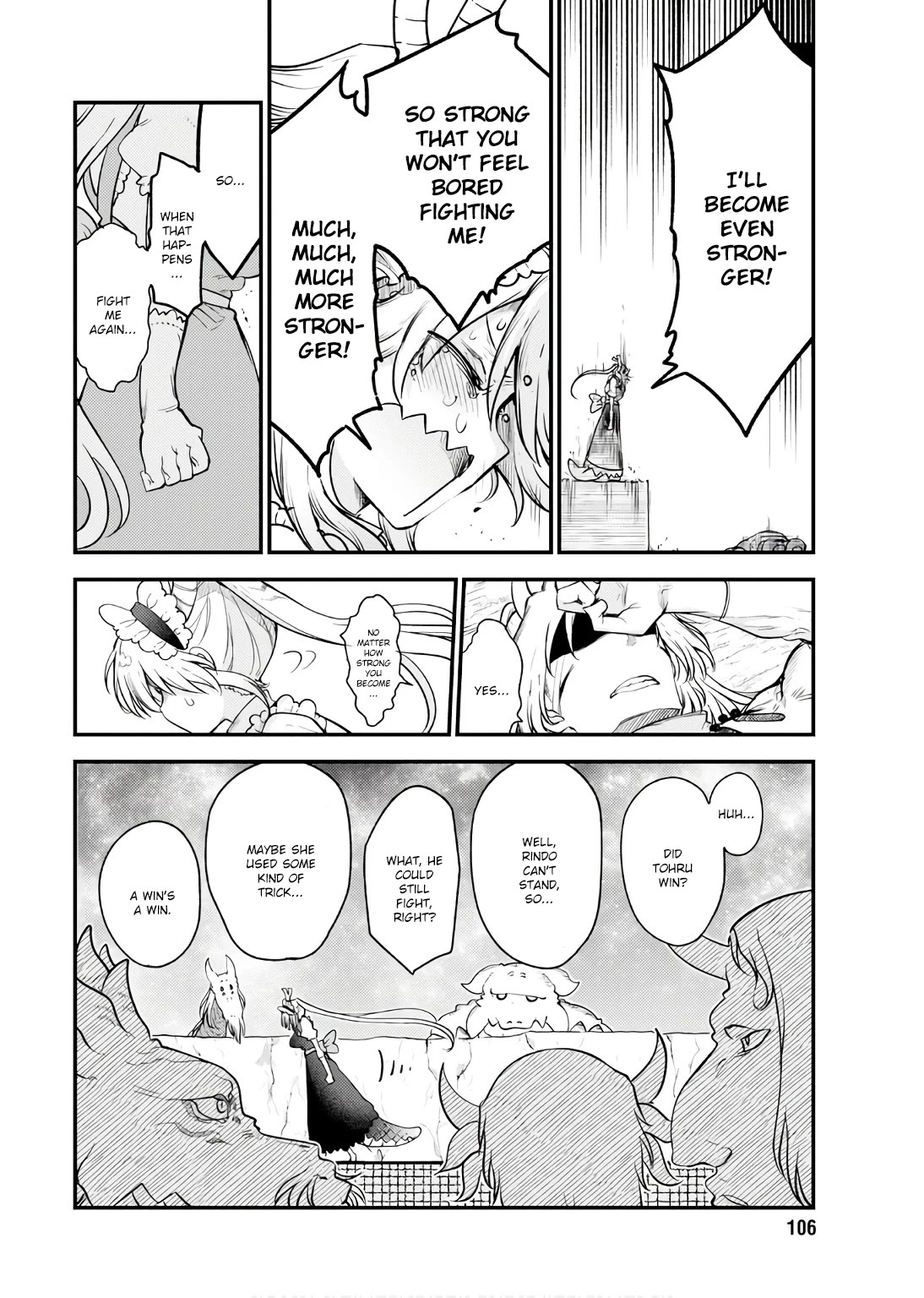 Kobayashi-san Chi no Maid Dragon Chapter 149 page 10 - Chapter 149: Fafnir and Fenrir