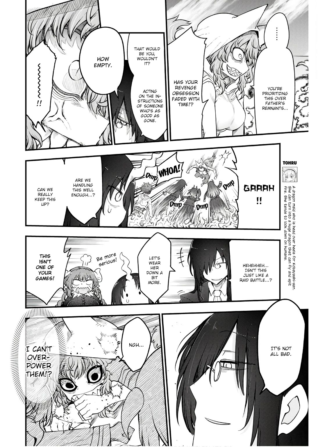 Kobayashi-san Chi no Maid Dragon Chapter 149 page 4 - Chapter 149: Fafnir and Fenrir