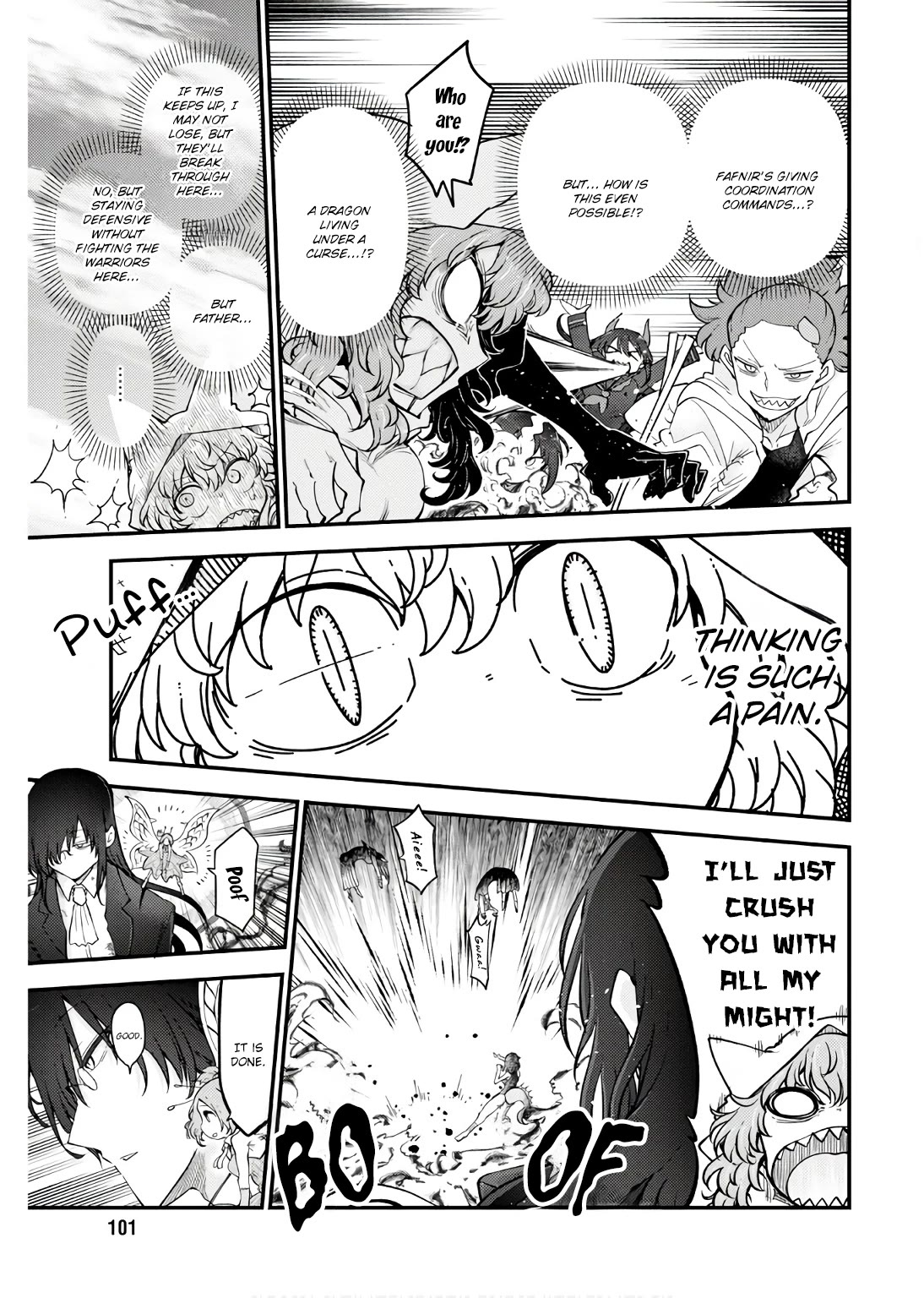 Kobayashi-san Chi no Maid Dragon Chapter 149 page 5 - Chapter 149: Fafnir and Fenrir