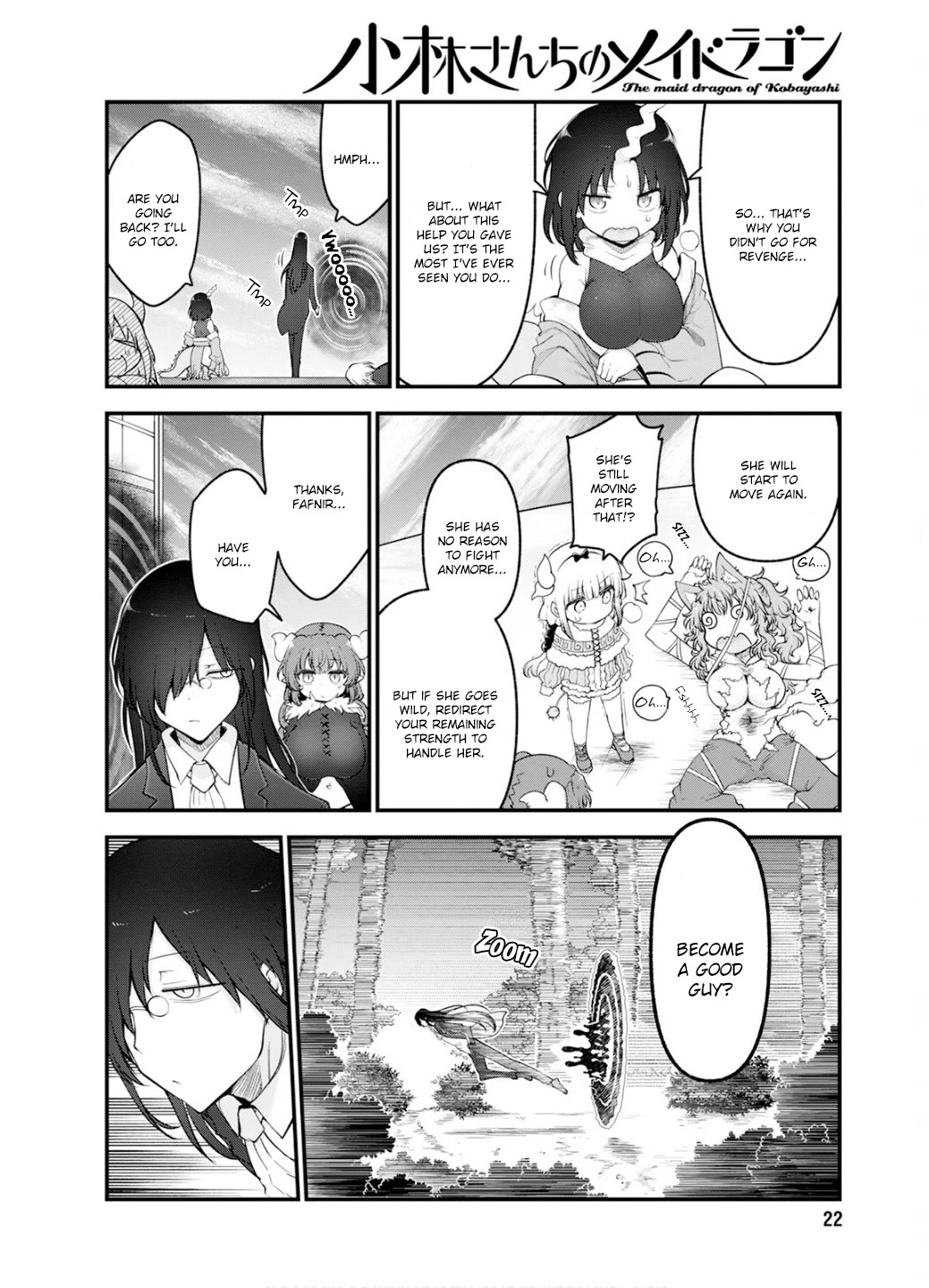 Kobayashi-san Chi no Maid Dragon Chapter 150 page 11 - Chapter 150: Kobayashi and Shin III