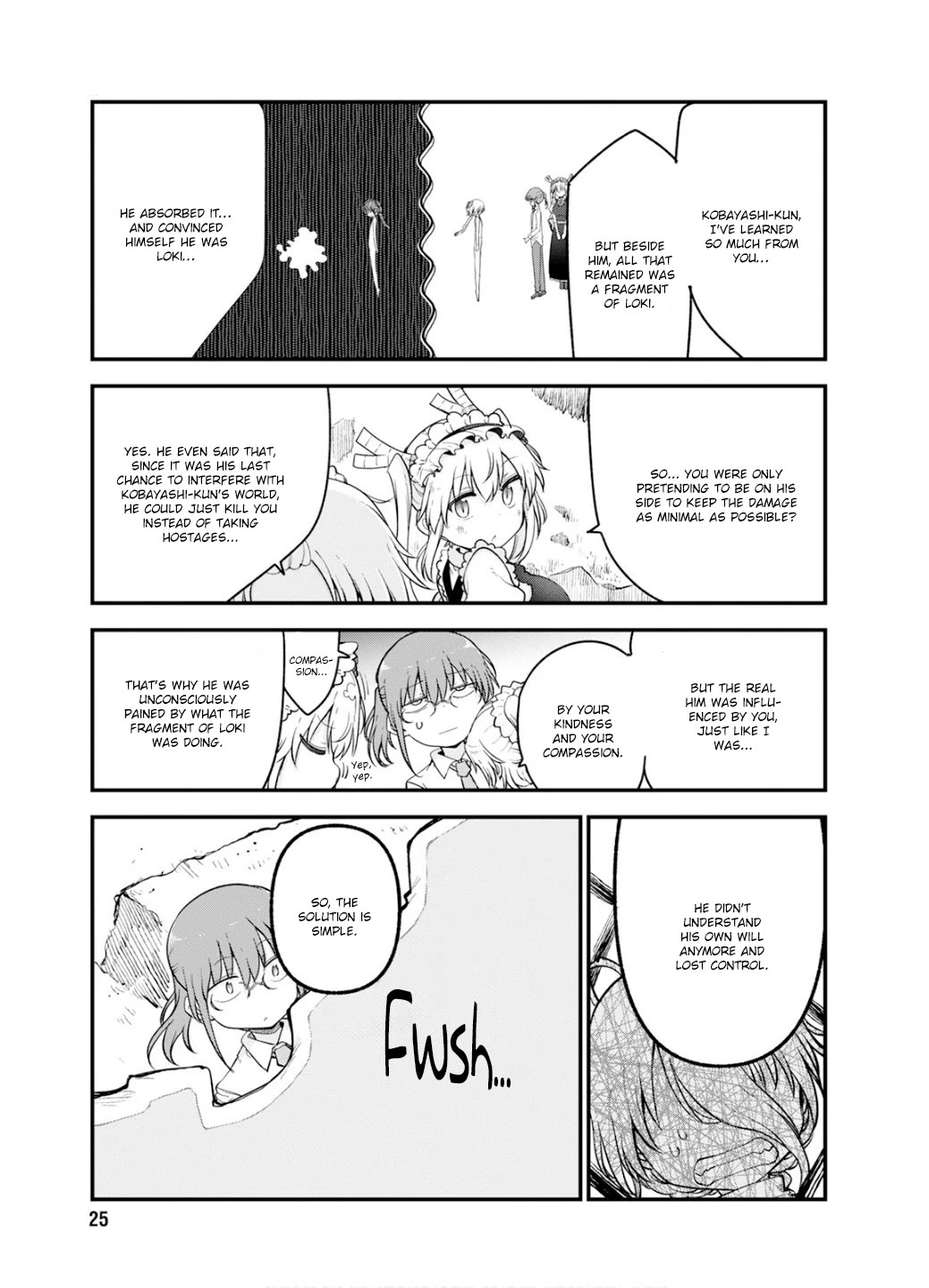 Kobayashi-san Chi no Maid Dragon Chapter 150 page 14 - Chapter 150: Kobayashi and Shin III