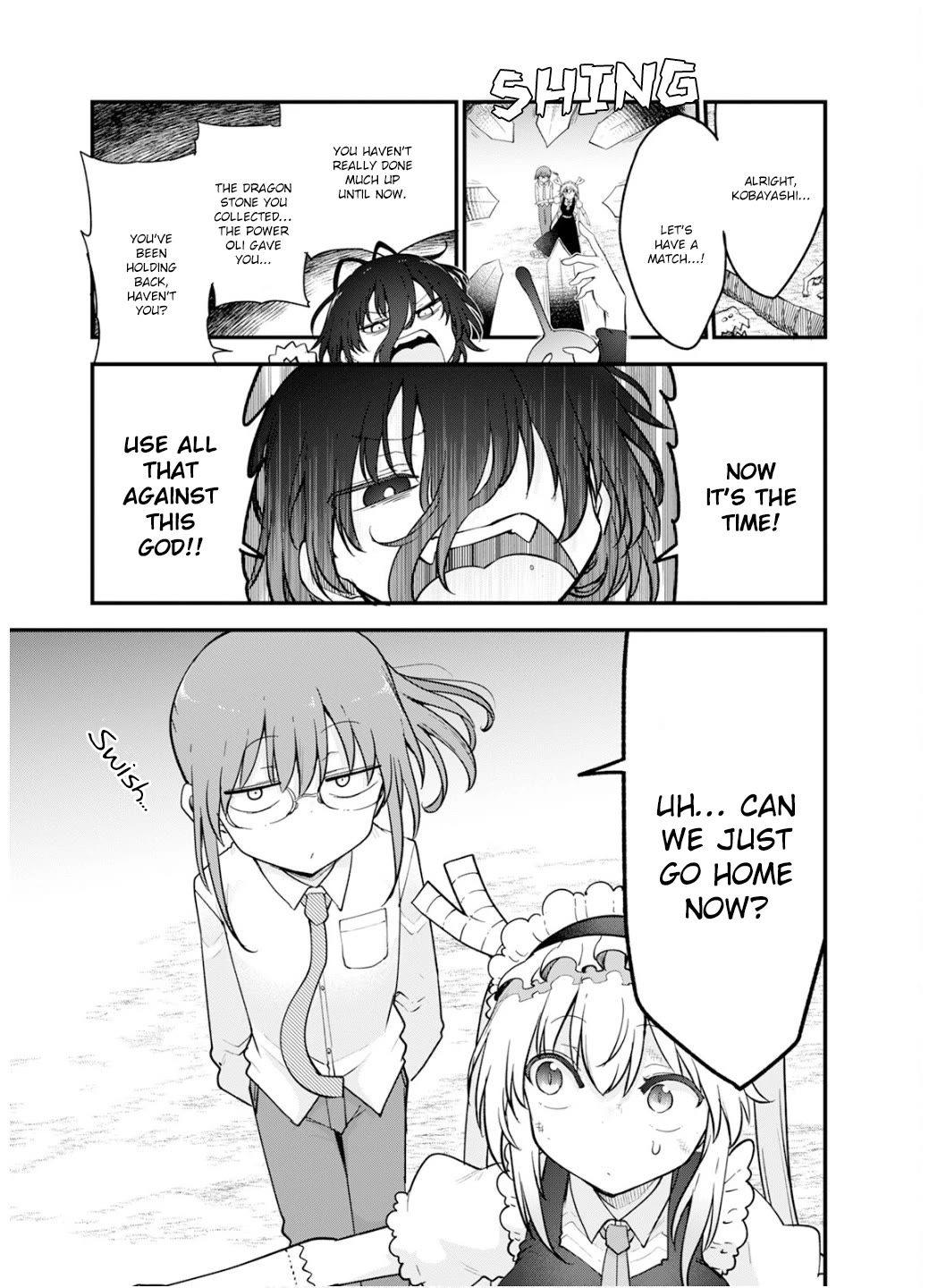 Kobayashi-san Chi no Maid Dragon Chapter 150 page 2 - Chapter 150: Kobayashi and Shin III
