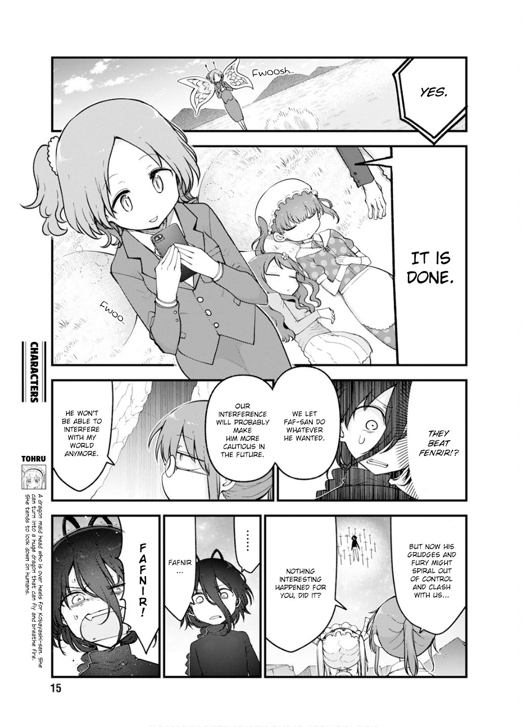Kobayashi-san Chi no Maid Dragon Chapter 150 page 4 - Chapter 150: Kobayashi and Shin III