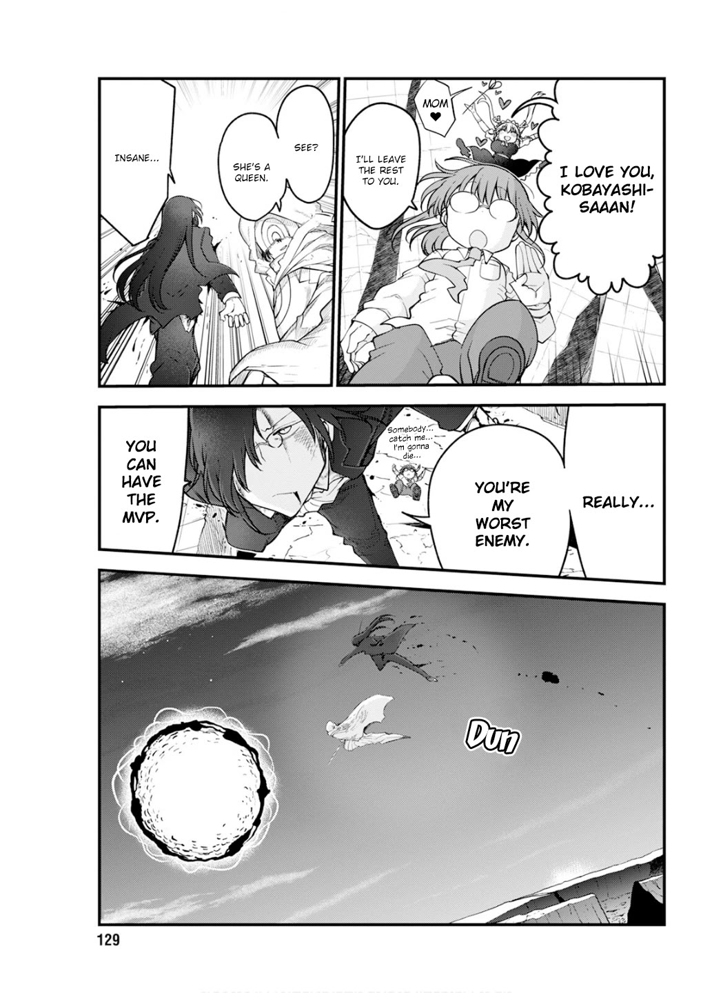 Kobayashi-san Chi no Maid Dragon Chapter 151 page 11 - Chapter 151: Fafnir and Loki