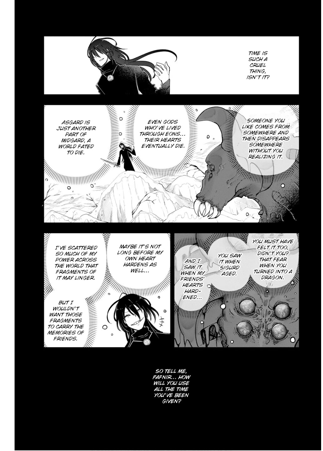 Kobayashi-san Chi no Maid Dragon Chapter 151 page 3 - Chapter 151: Fafnir and Loki