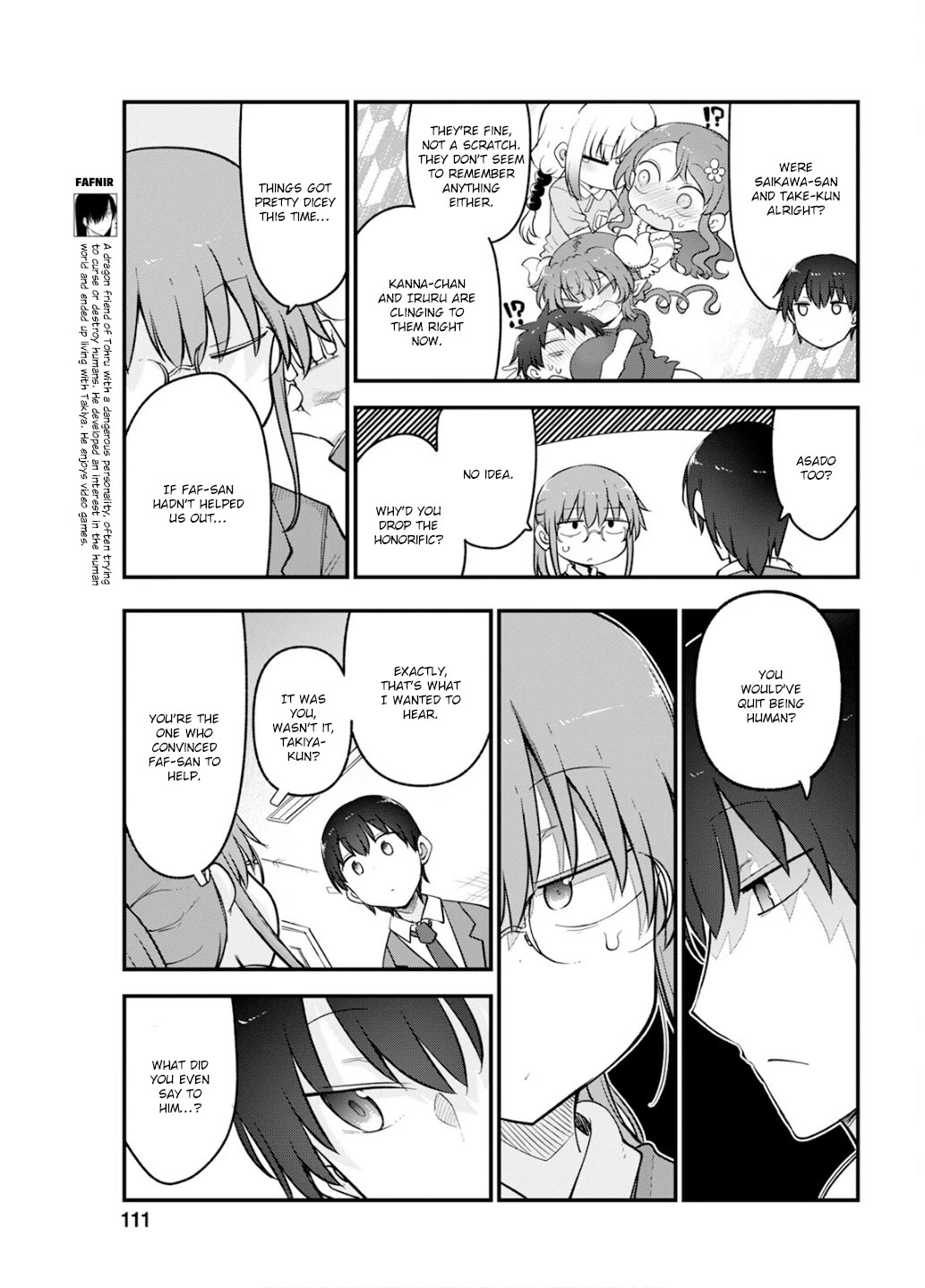 Kobayashi-san Chi no Maid Dragon Chapter 152 page 5 - Chapter 152: Takiya and Community