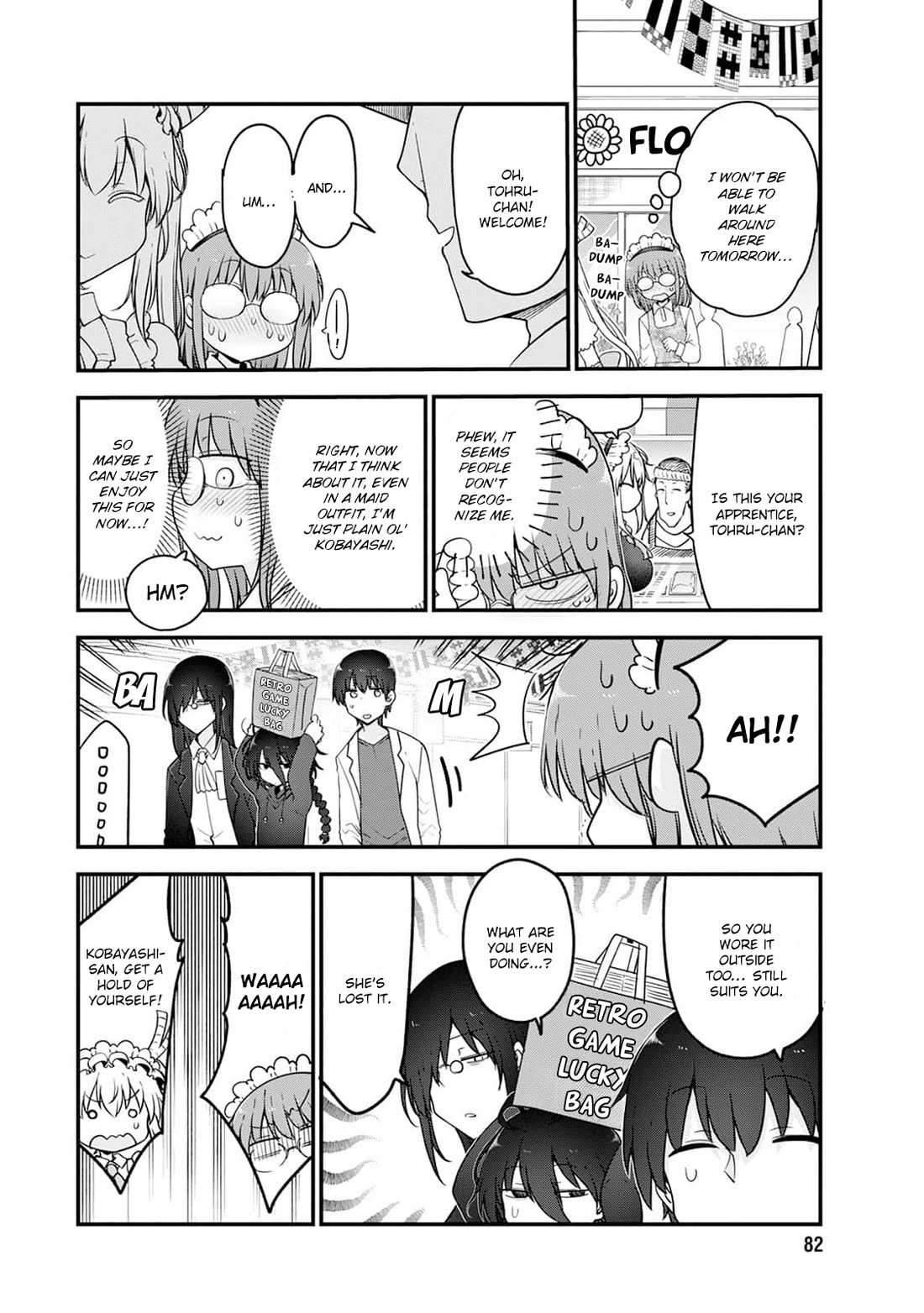 Kobayashi-san Chi no Maid Dragon Chapter 153 page 12 - Chapter 153: Kobayashi and Cosplay