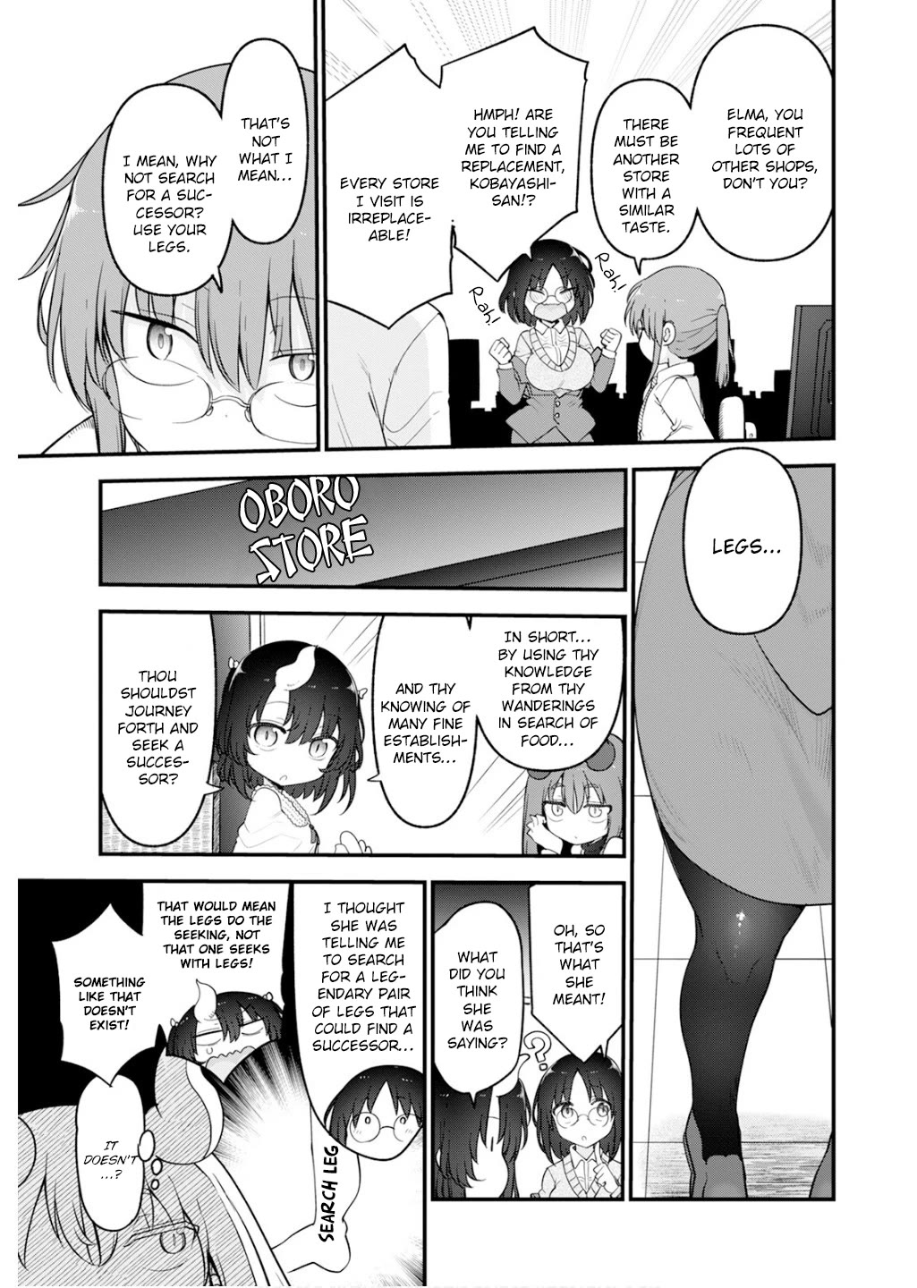 Kobayashi-san Chi no Maid Dragon Chapter 154 page 5 - Chapter 154: Elma and the Spirit of Harmony