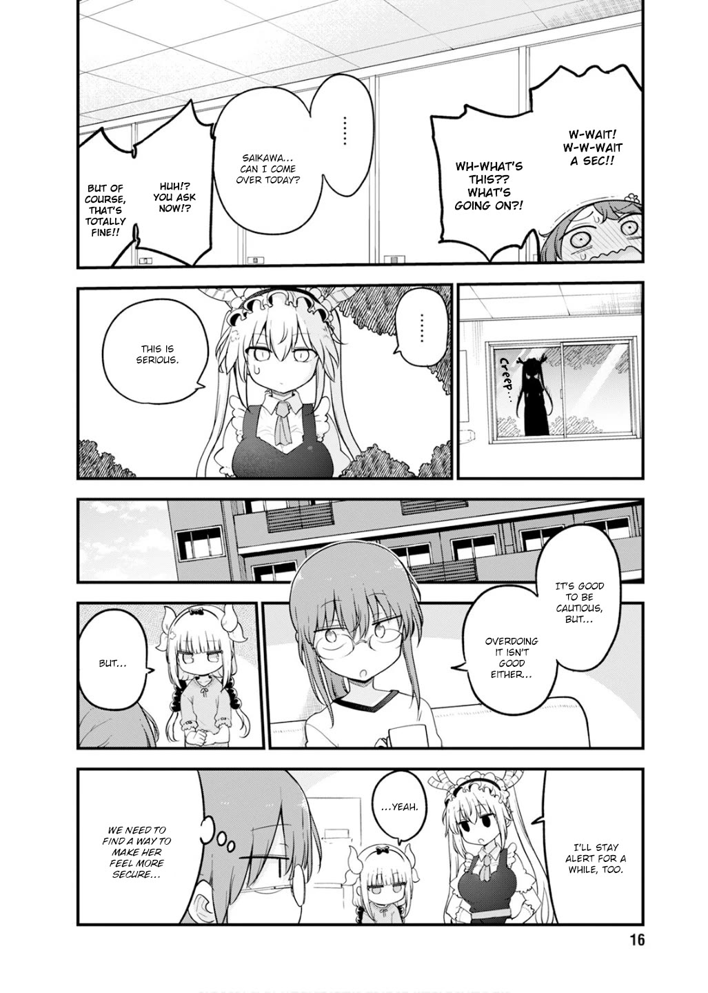 Kobayashi-san Chi no Maid Dragon Chapter 155 page 5 - Chapter 155: Kanna and Instincts