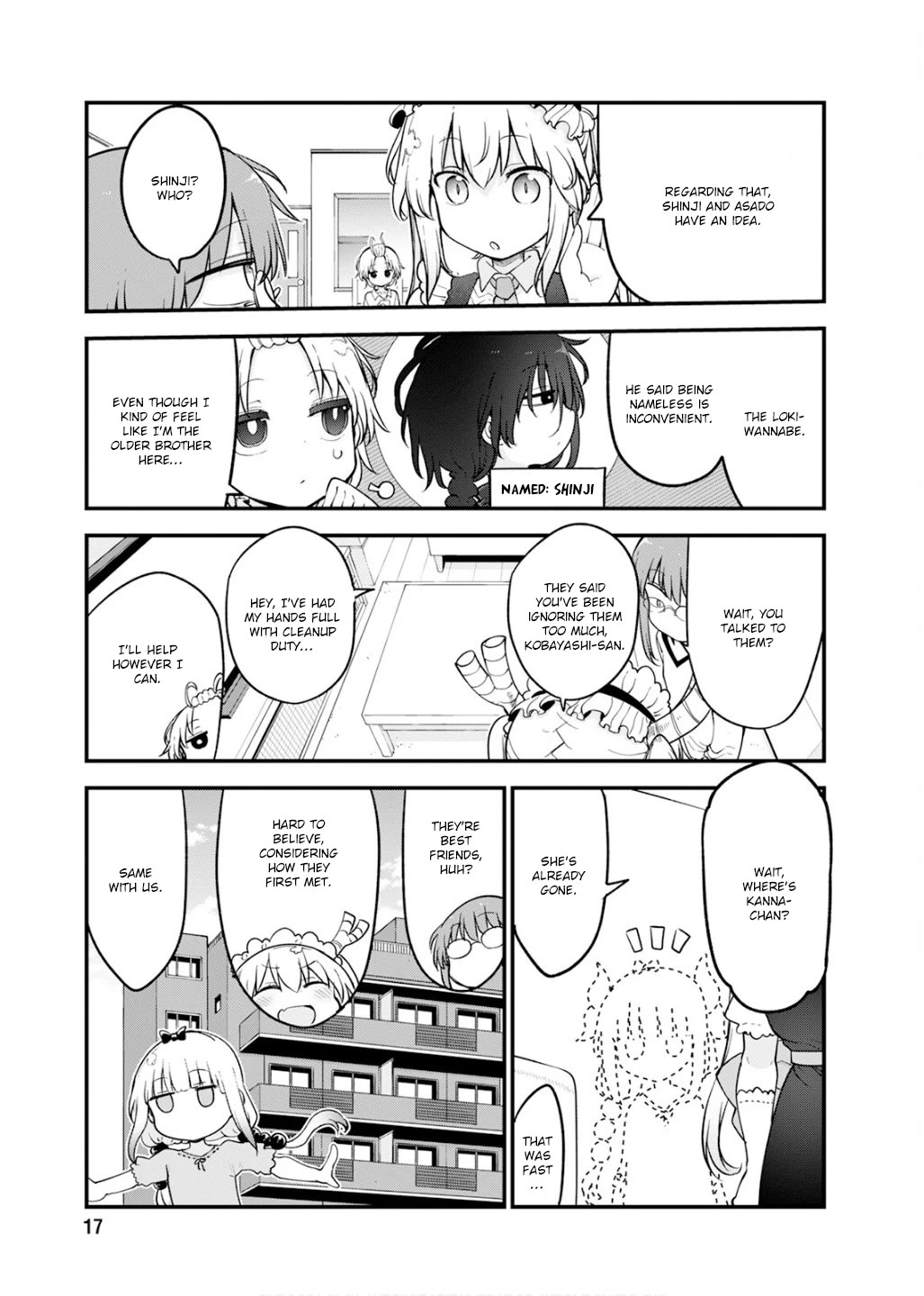 Kobayashi-san Chi no Maid Dragon Chapter 155 page 6 - Chapter 155: Kanna and Instincts