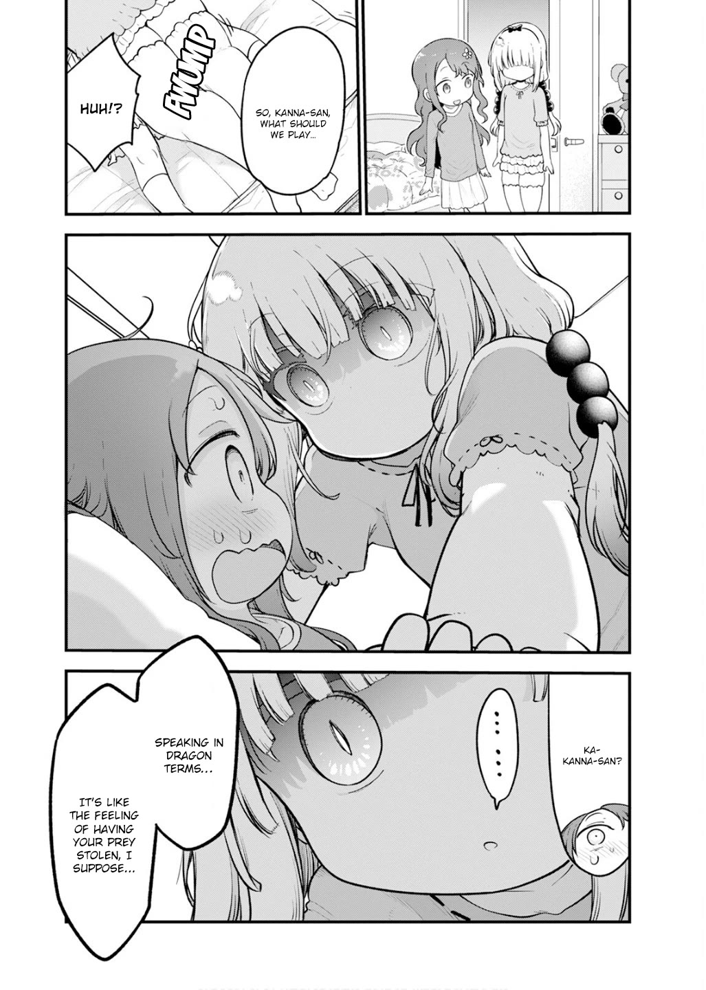 Kobayashi-san Chi no Maid Dragon Chapter 155 page 8 - Chapter 155: Kanna and Instincts