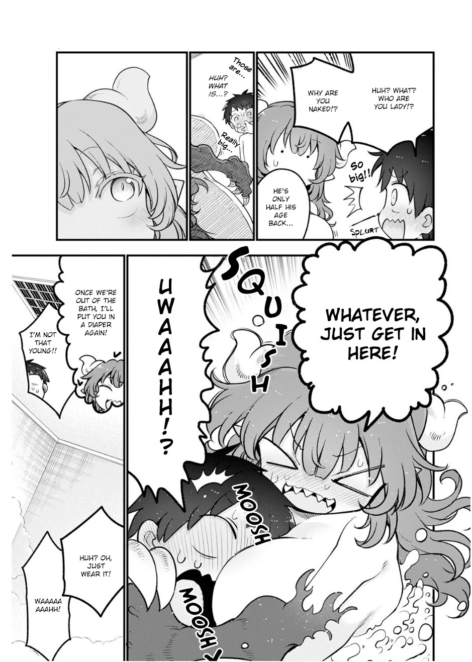 Kobayashi-san Chi no Maid Dragon Chapter 156 page 13 - Chapter 156: Iruru and Baby