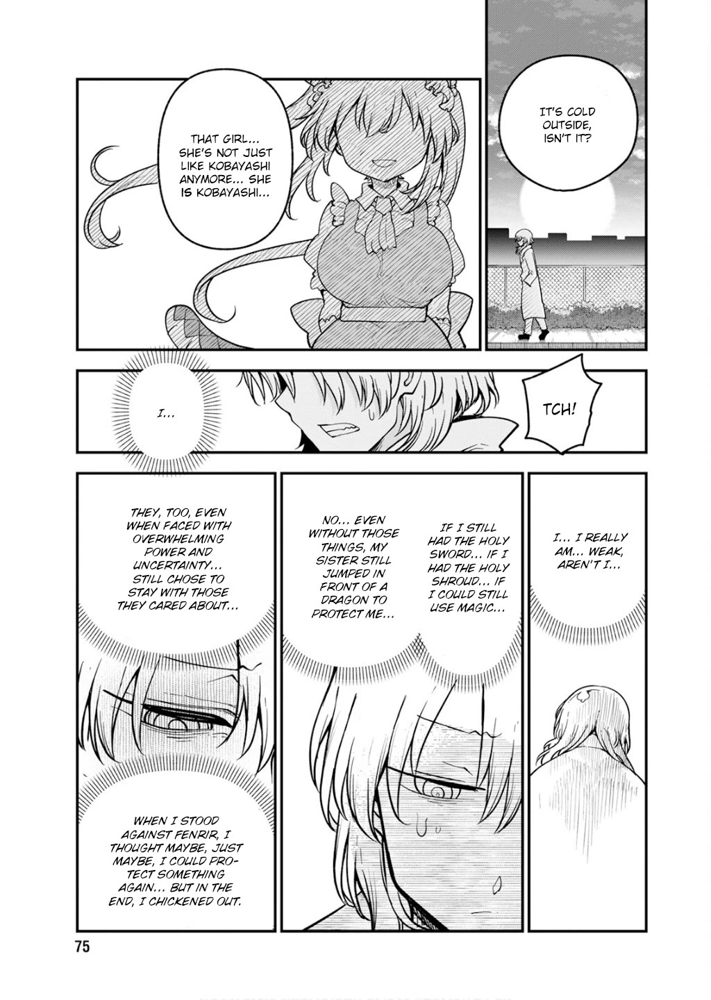 Kobayashi-san Chi no Maid Dragon Chapter 157 page 11 - Chapter 157: Azad and Georgie III