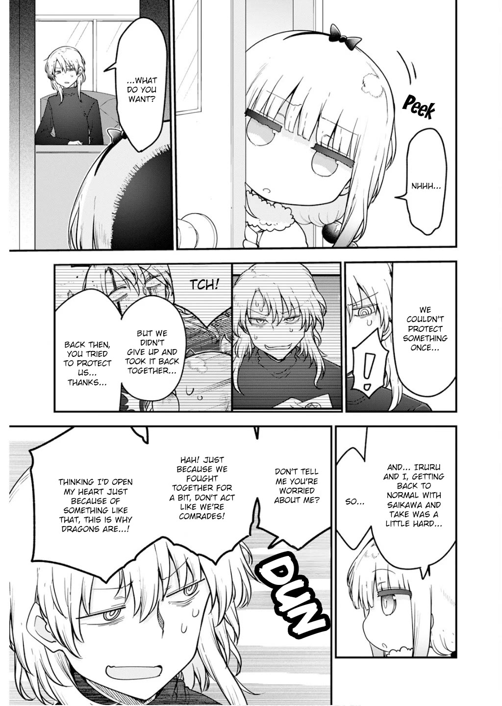 Kobayashi-san Chi no Maid Dragon Chapter 157 page 3 - Chapter 157: Azad and Georgie III