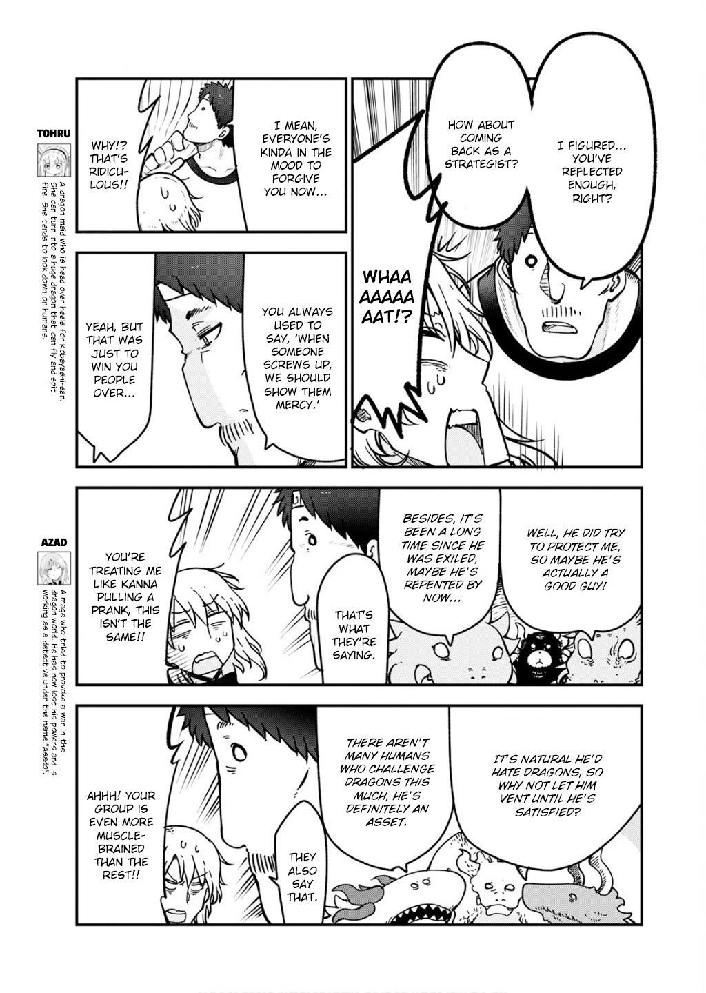 Kobayashi-san Chi no Maid Dragon Chapter 157 page 7 - Chapter 157: Azad and Georgie III