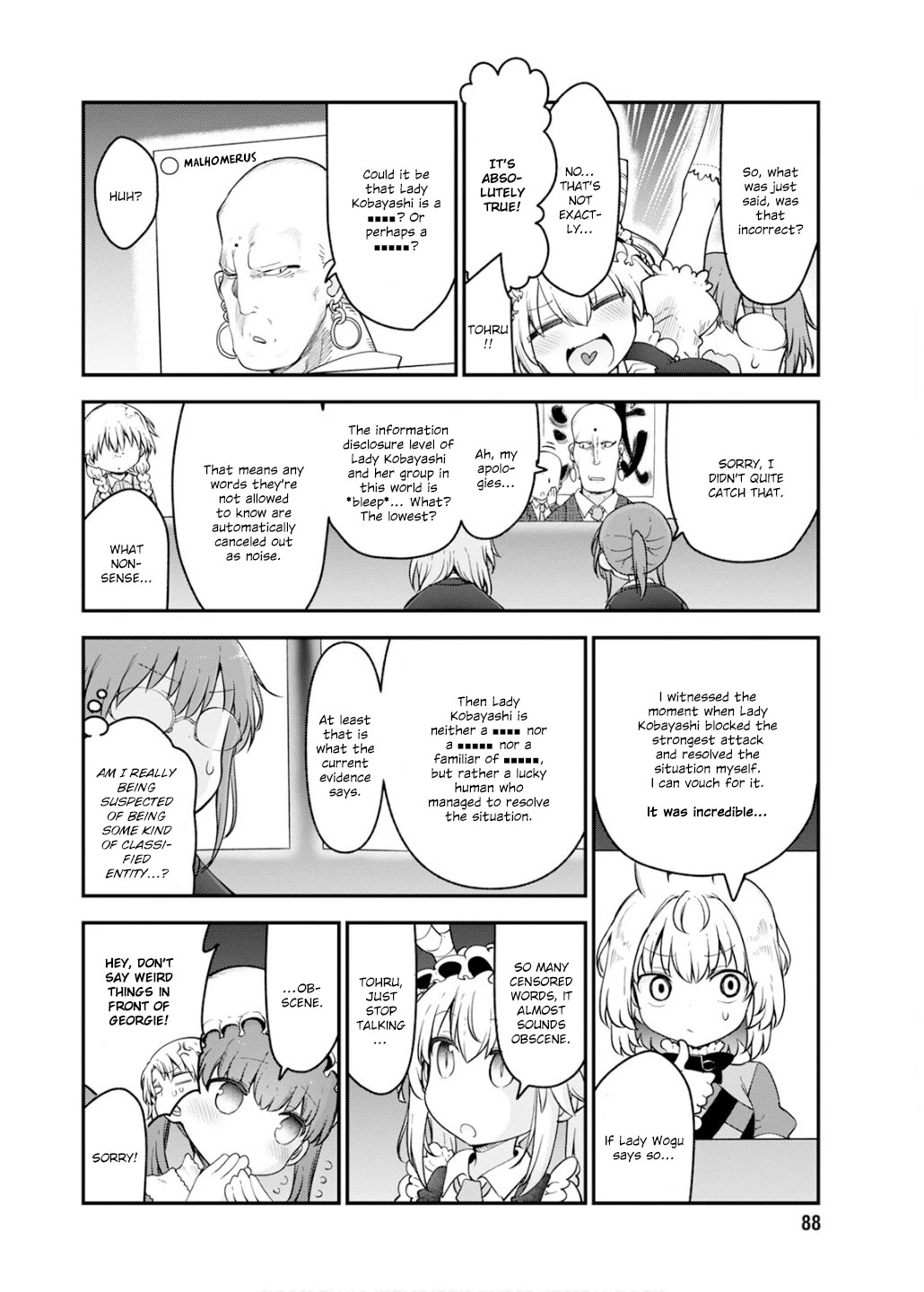 Kobayashi-san Chi no Maid Dragon Chapter 158 page 10 - Chapter 158: Kobayashi and Predicament