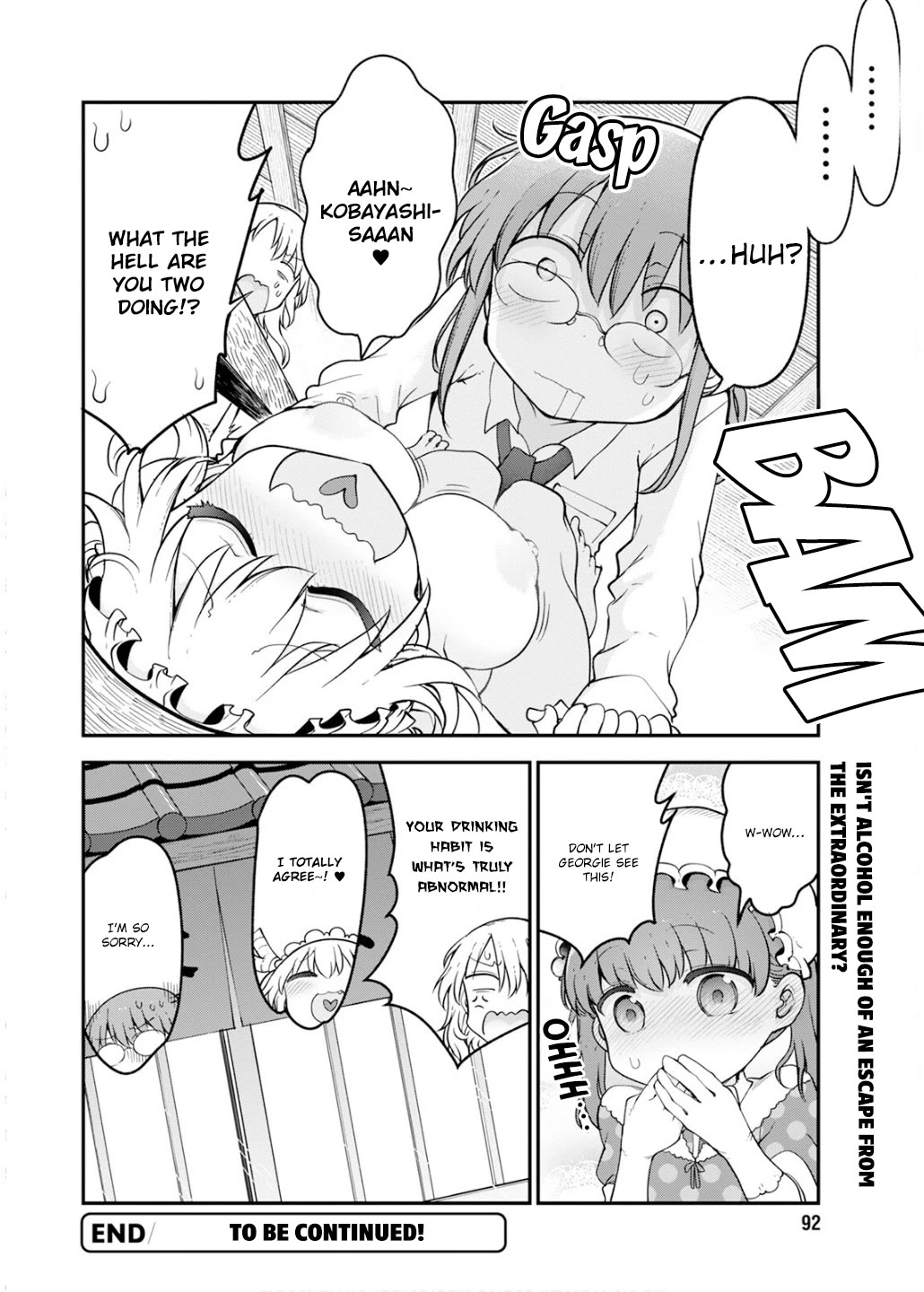 Kobayashi-san Chi no Maid Dragon Chapter 158 page 14 - Chapter 158: Kobayashi and Predicament