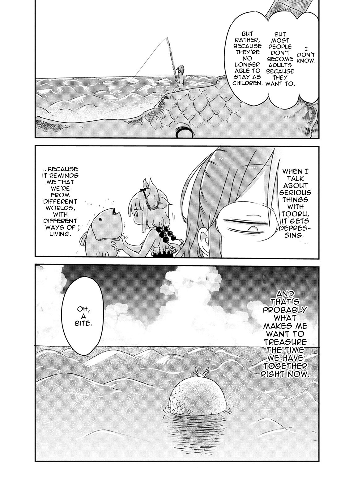 Kobayashi-san Chi no Maid Dragon Chapter 16 page 12 - Chapter 16 : Tooru and the Beach