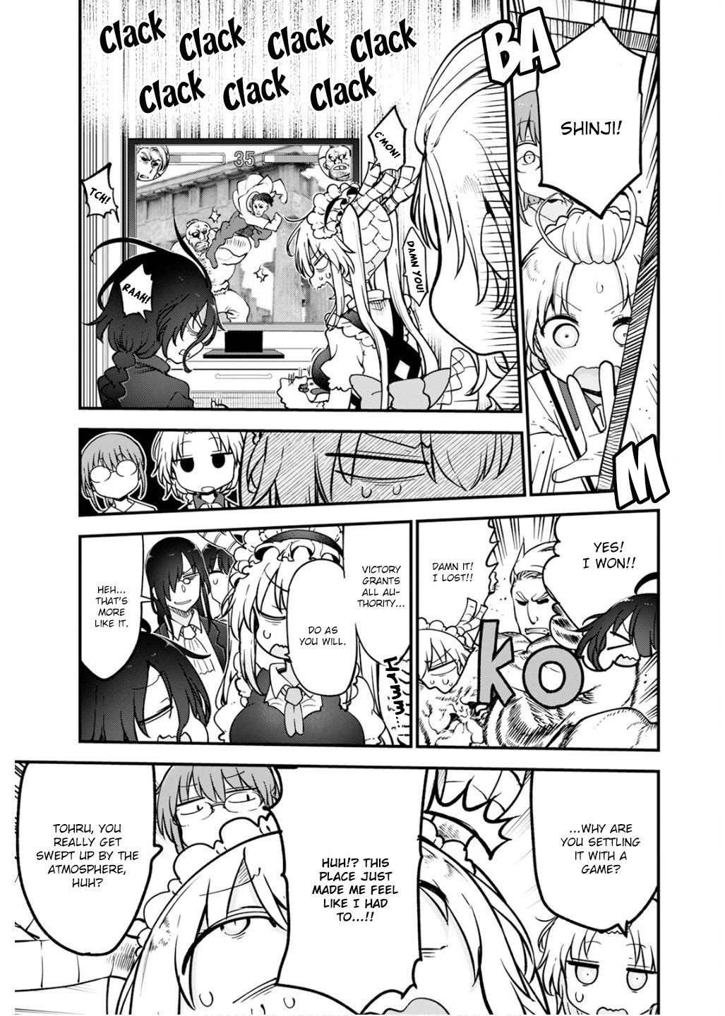 Kobayashi-san Chi no Maid Dragon Chapter 160 page 5 - Chapter 160: Shin and Shinji