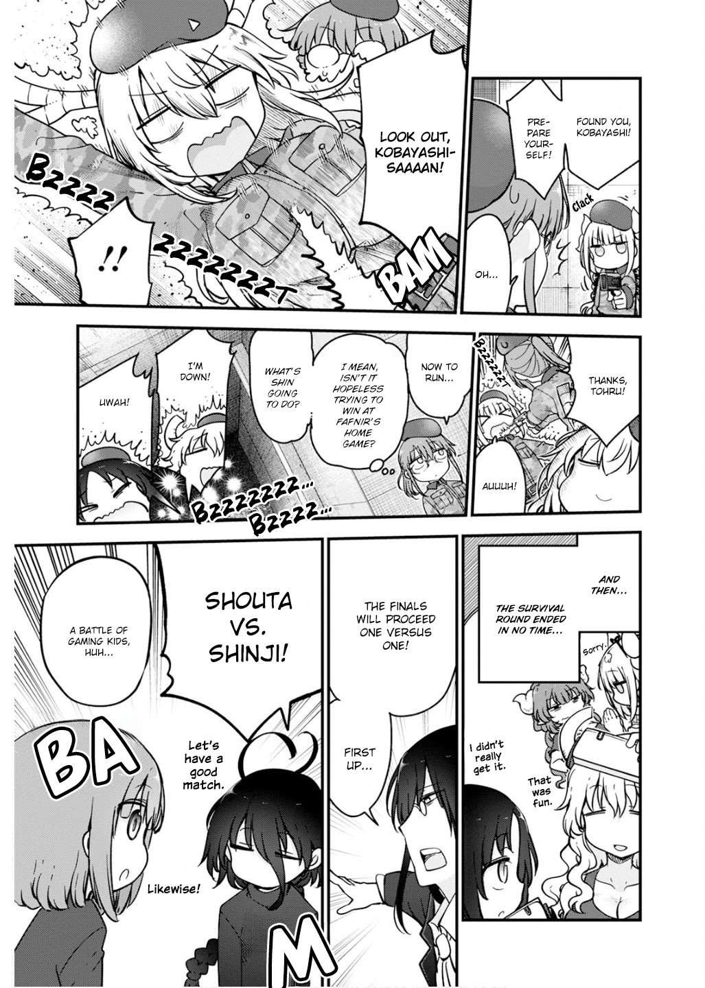 Kobayashi-san Chi no Maid Dragon Chapter 160 page 9 - Chapter 160: Shin and Shinji