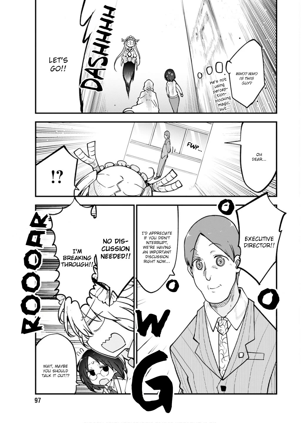 Kobayashi-san Chi no Maid Dragon Chapter 161 page 11 - Chapter 161: Kobayashi and Layoffs