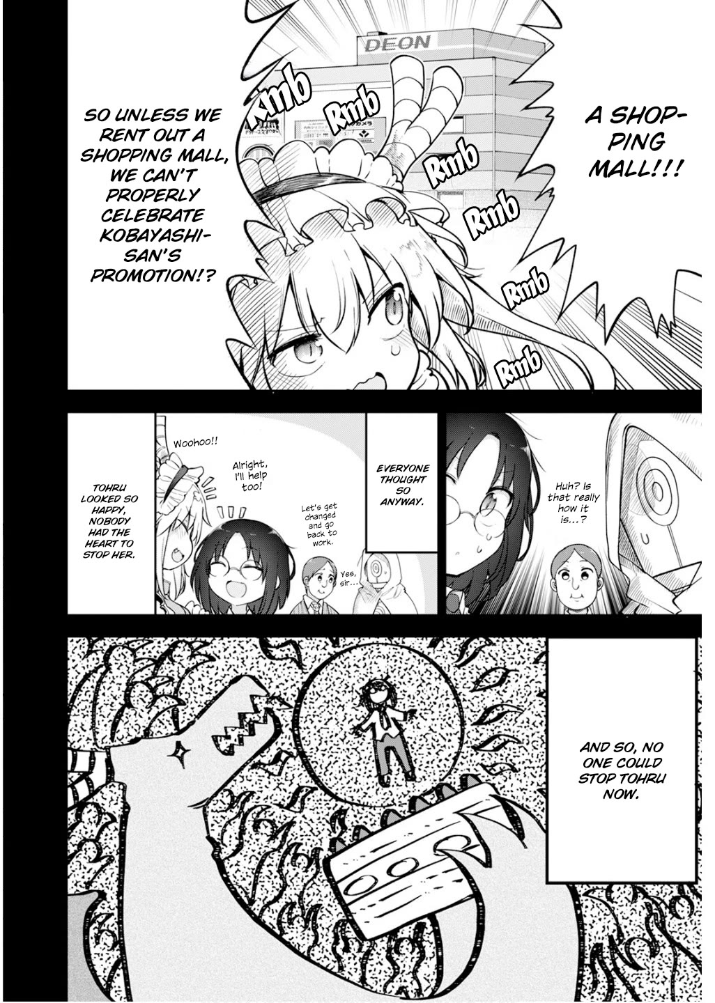 Kobayashi-san Chi no Maid Dragon Chapter 162 page 4 - Chapter 162: Tohru and the Surprise