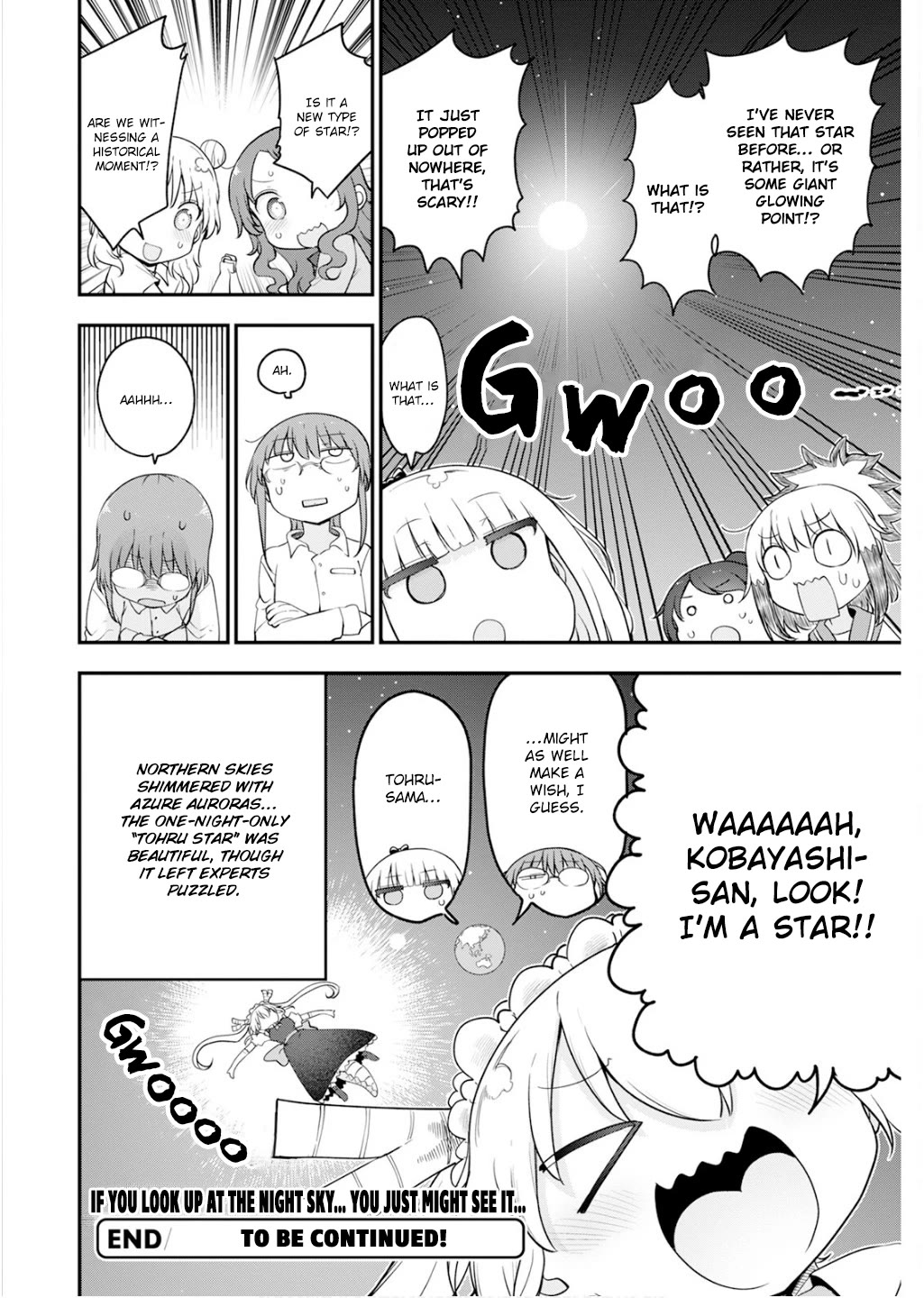 Kobayashi-san Chi no Maid Dragon Chapter 163 page 14 - Chapter 163: Kanna and Stargazing