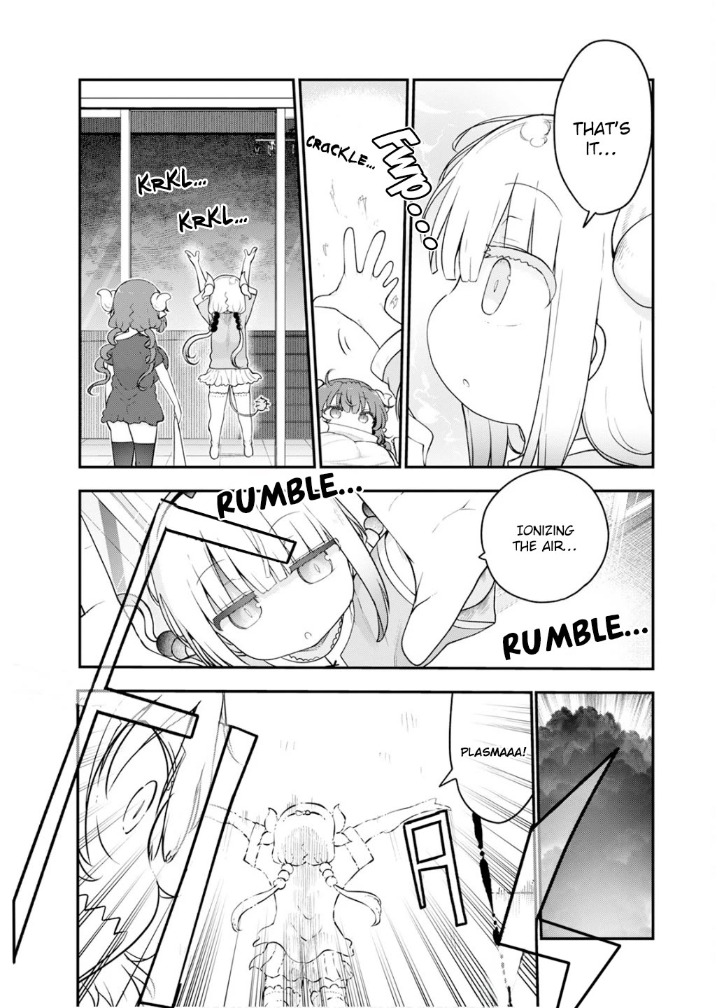 Kobayashi-san Chi no Maid Dragon Chapter 163 page 7 - Chapter 163: Kanna and Stargazing