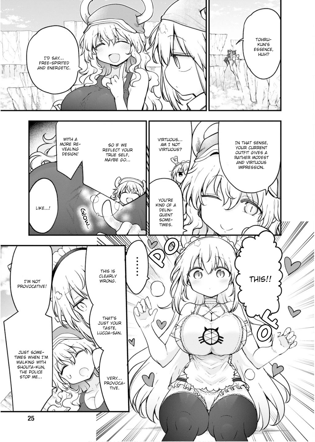 Kobayashi-san Chi no Maid Dragon Chapter 164 page 10 - Chapter 164: Tohru and Maid Outfits
