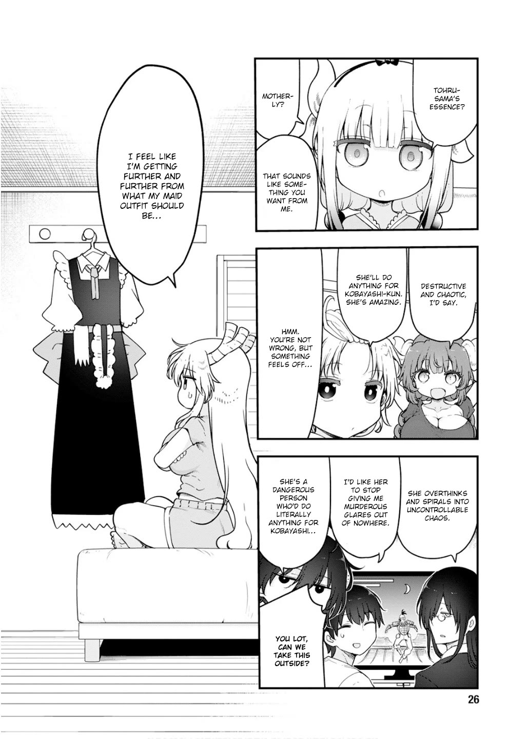 Kobayashi-san Chi no Maid Dragon Chapter 164 page 11 - Chapter 164: Tohru and Maid Outfits