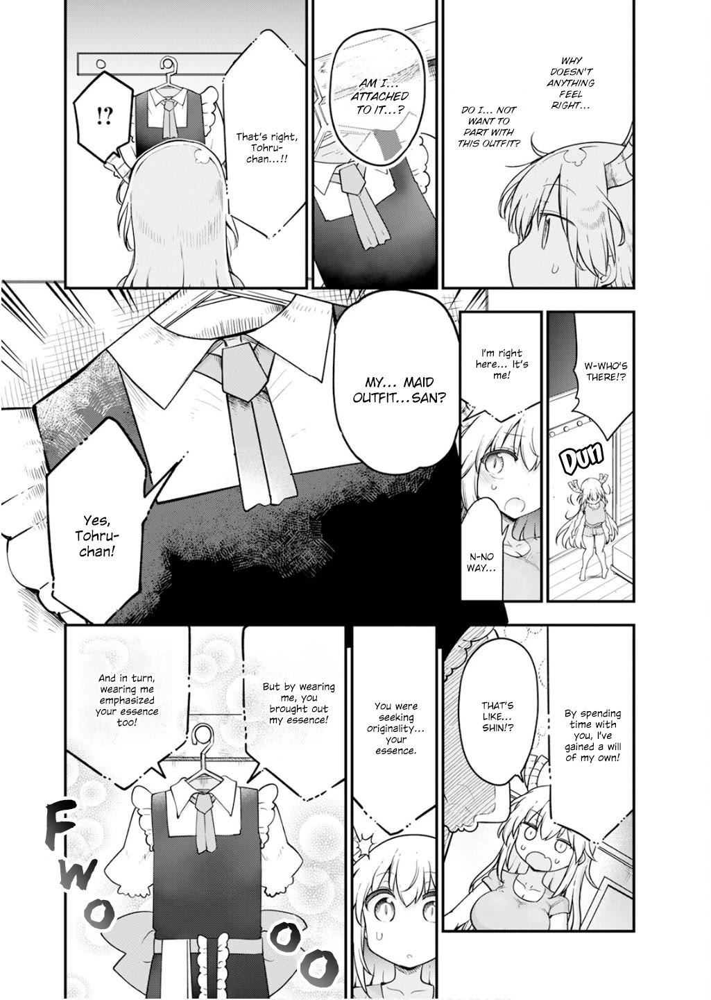 Kobayashi-san Chi no Maid Dragon Chapter 164 page 12 - Chapter 164: Tohru and Maid Outfits