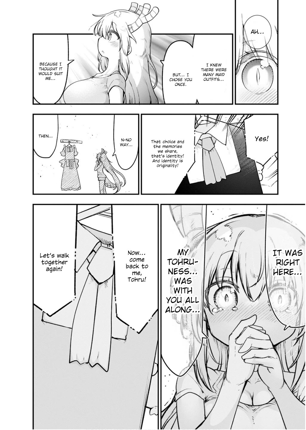 Kobayashi-san Chi no Maid Dragon Chapter 164 page 13 - Chapter 164: Tohru and Maid Outfits