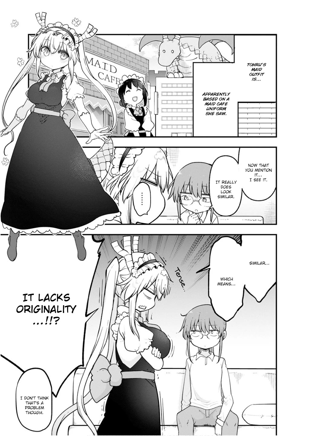 Kobayashi-san Chi no Maid Dragon Chapter 164 page 2 - Chapter 164: Tohru and Maid Outfits